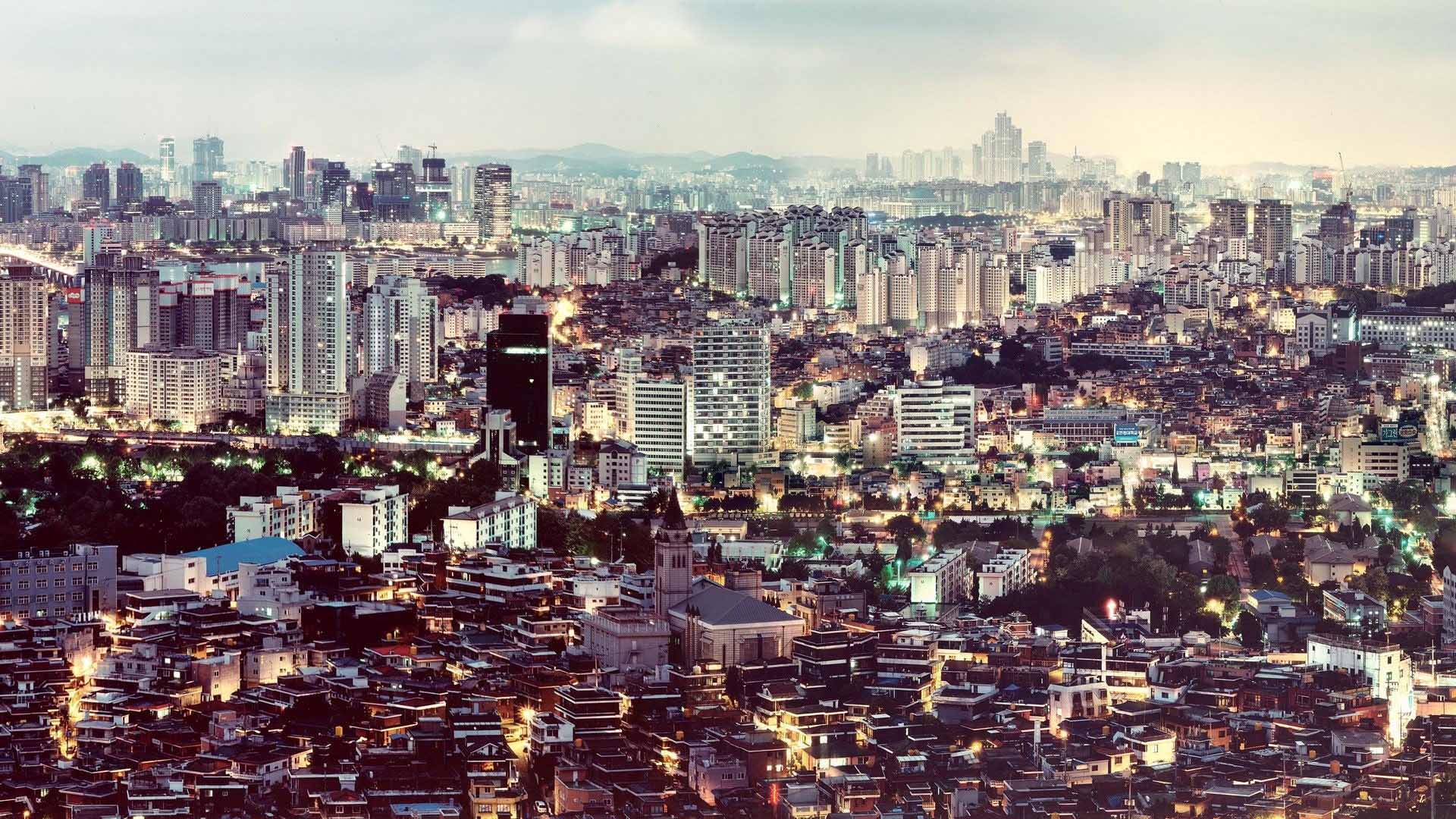 City Seoul Full New Desktop Wallpaper 1920x1080 PC Wallpaper