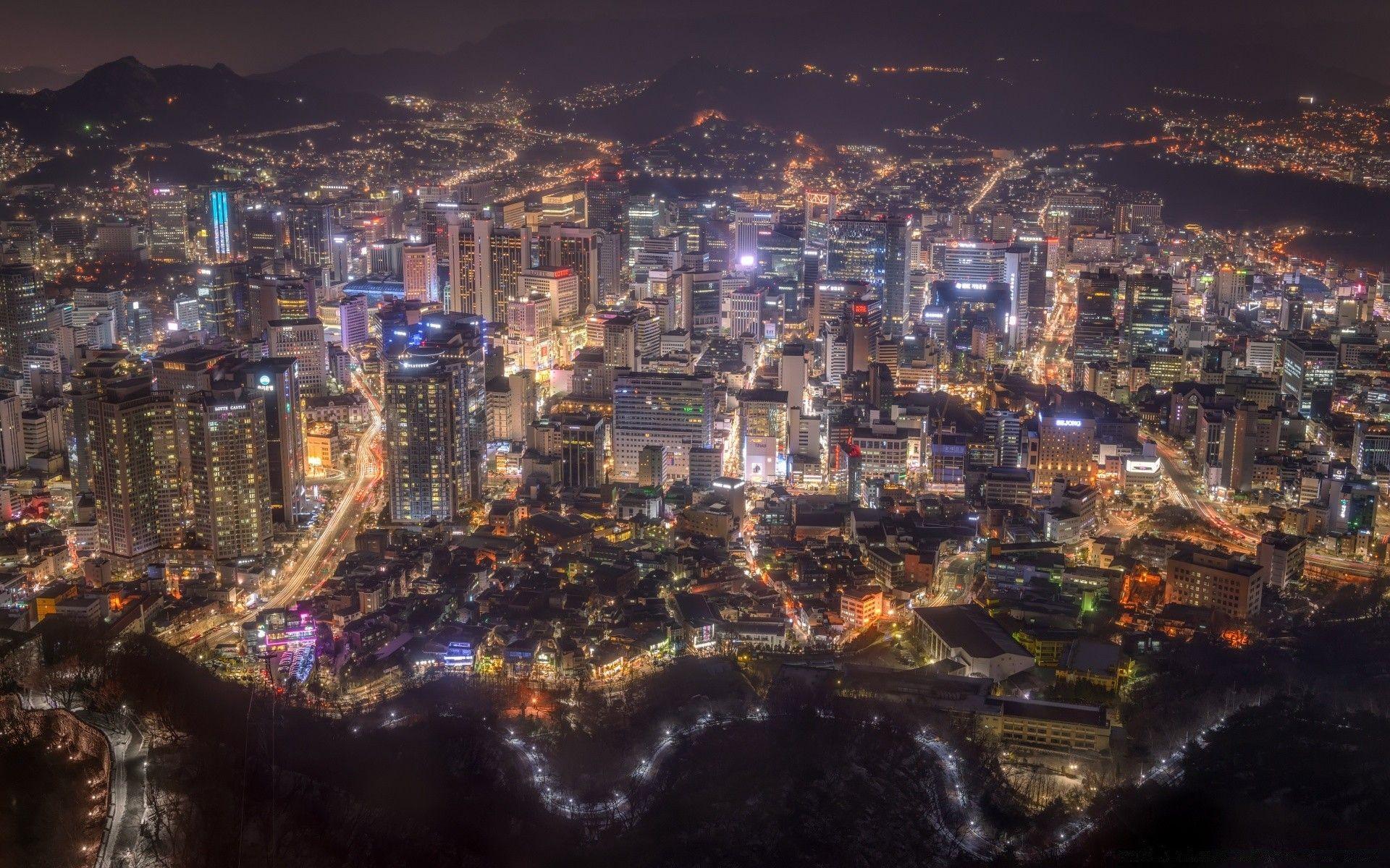 Seoul. Android wallpaper for free