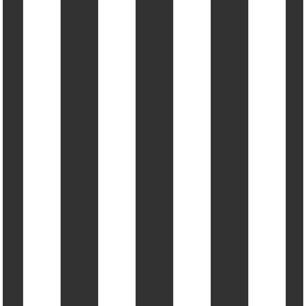 Wilko Stripe Black And White Wallpaper 50 576
