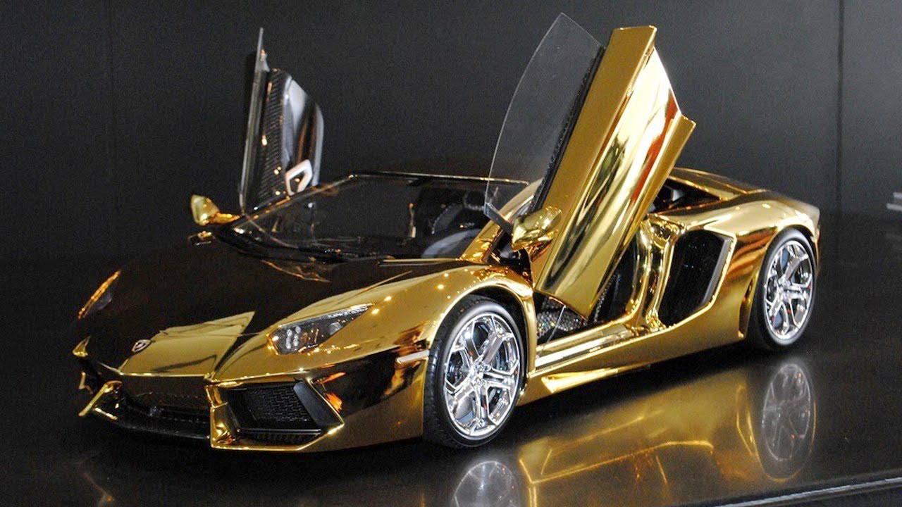 Gold Lamborghini Car HD Wallpaper. Car Picture Website