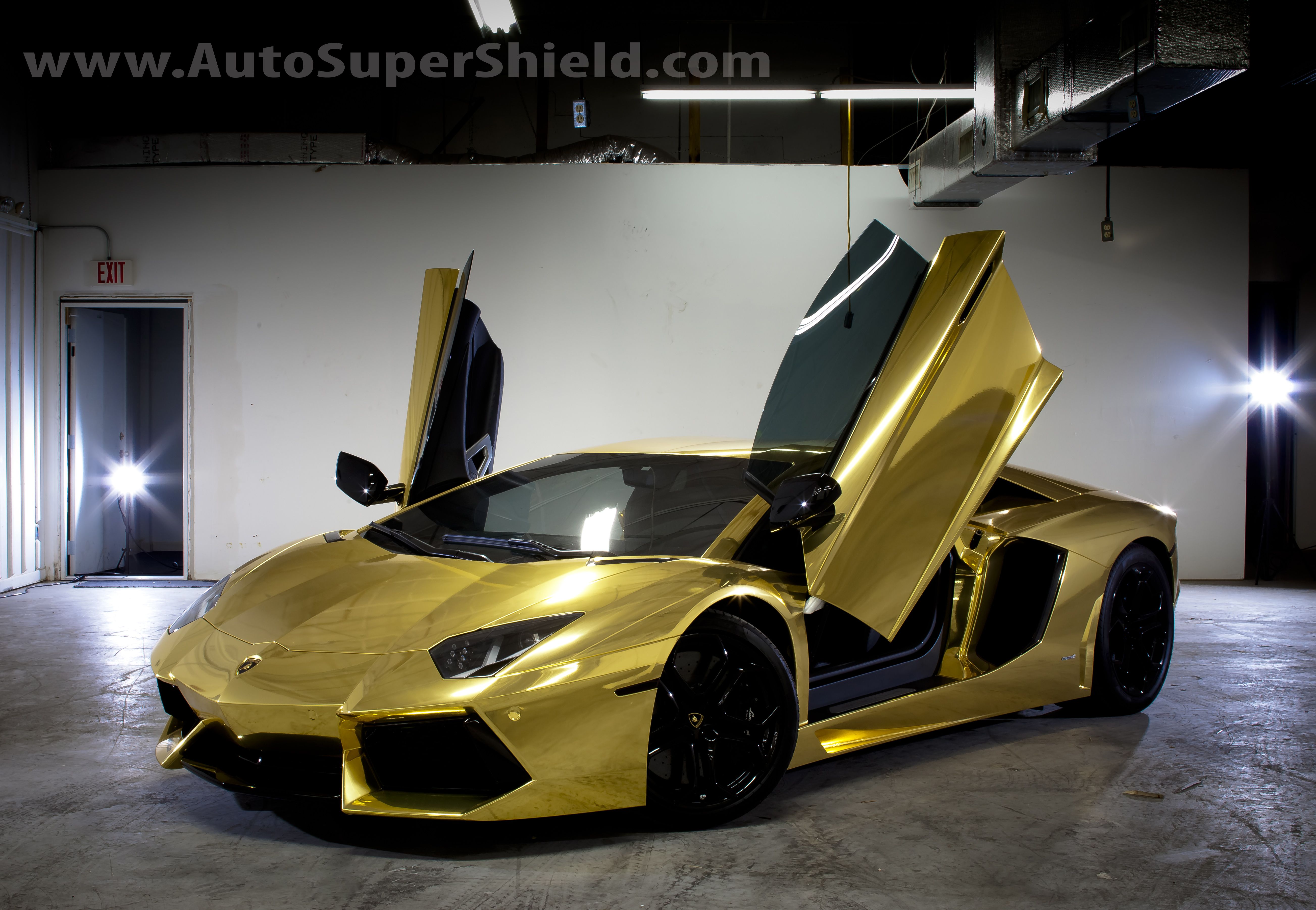 Gold Lamborghini Aventador HD Desktop Wallpaper, Instagram photo