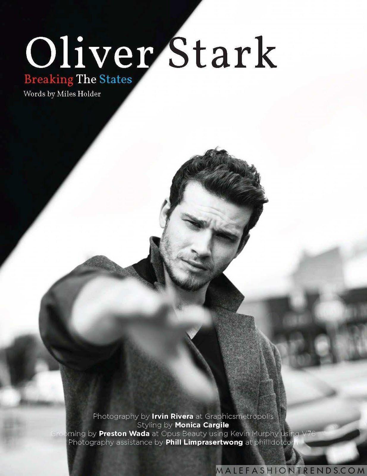 Oliver Stark para FAULT Magazine por Irvin Rivera