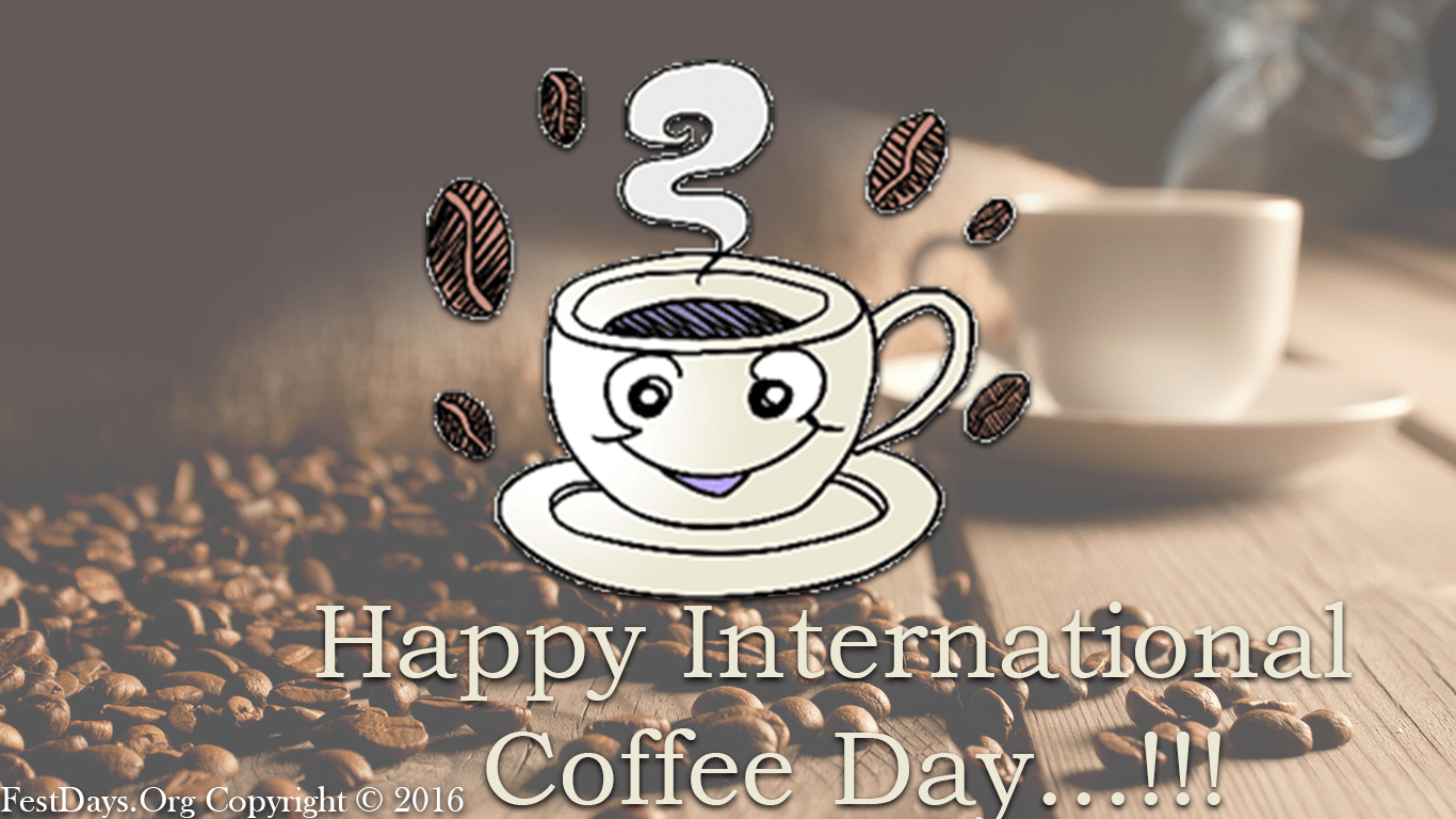 International Coffee Day Wallpaper 2018