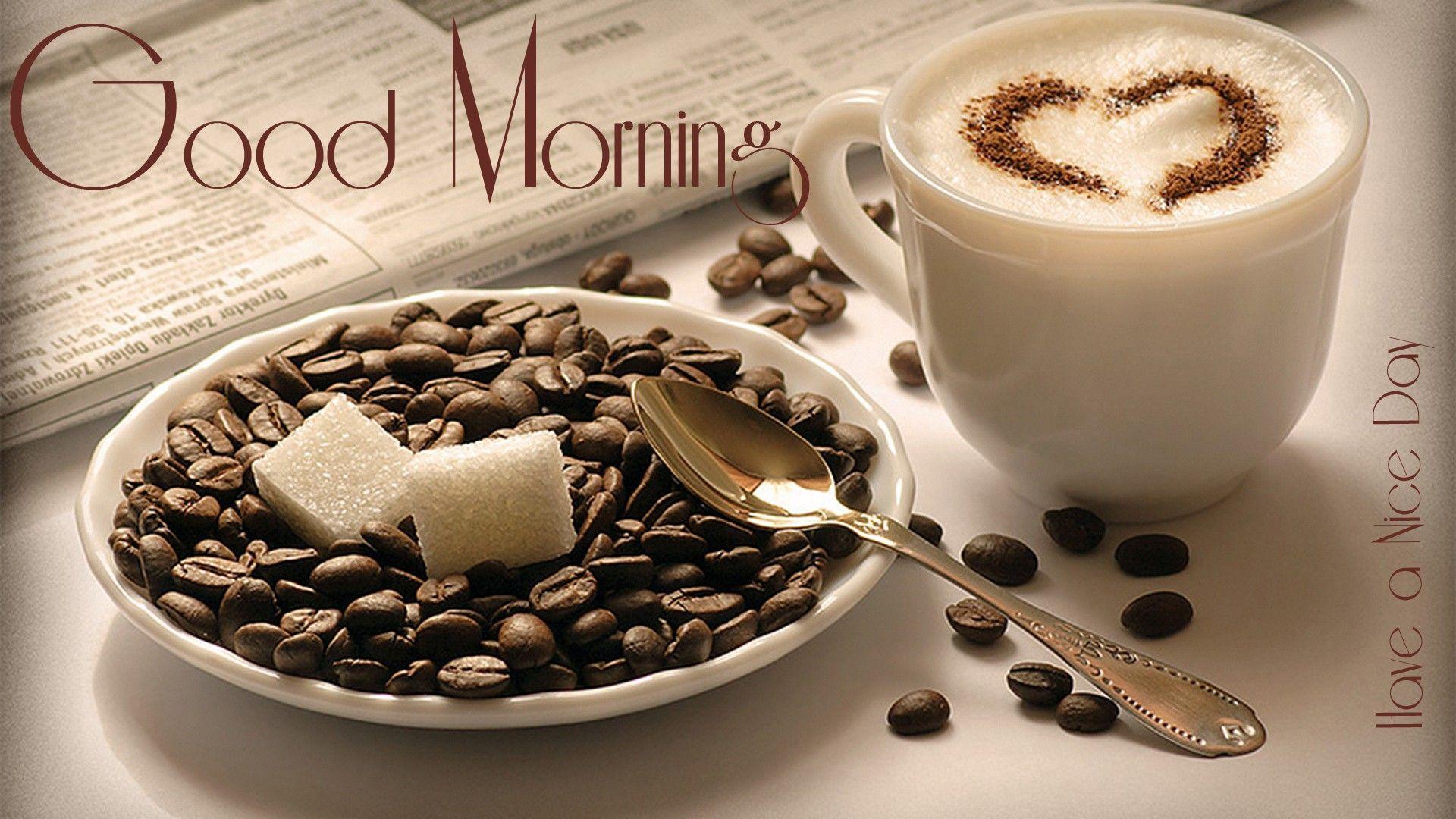 good morning coffee mug image. Good morning good morning cup