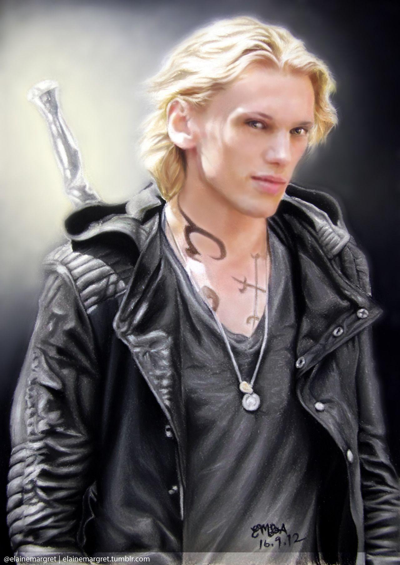 Jamie Campbell Bower as Jace Wayland of The Mortal Instruments: City