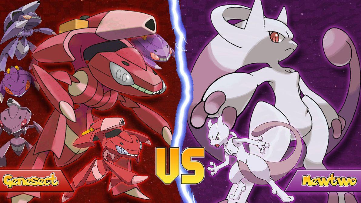 Genesect Vs Mewtwo