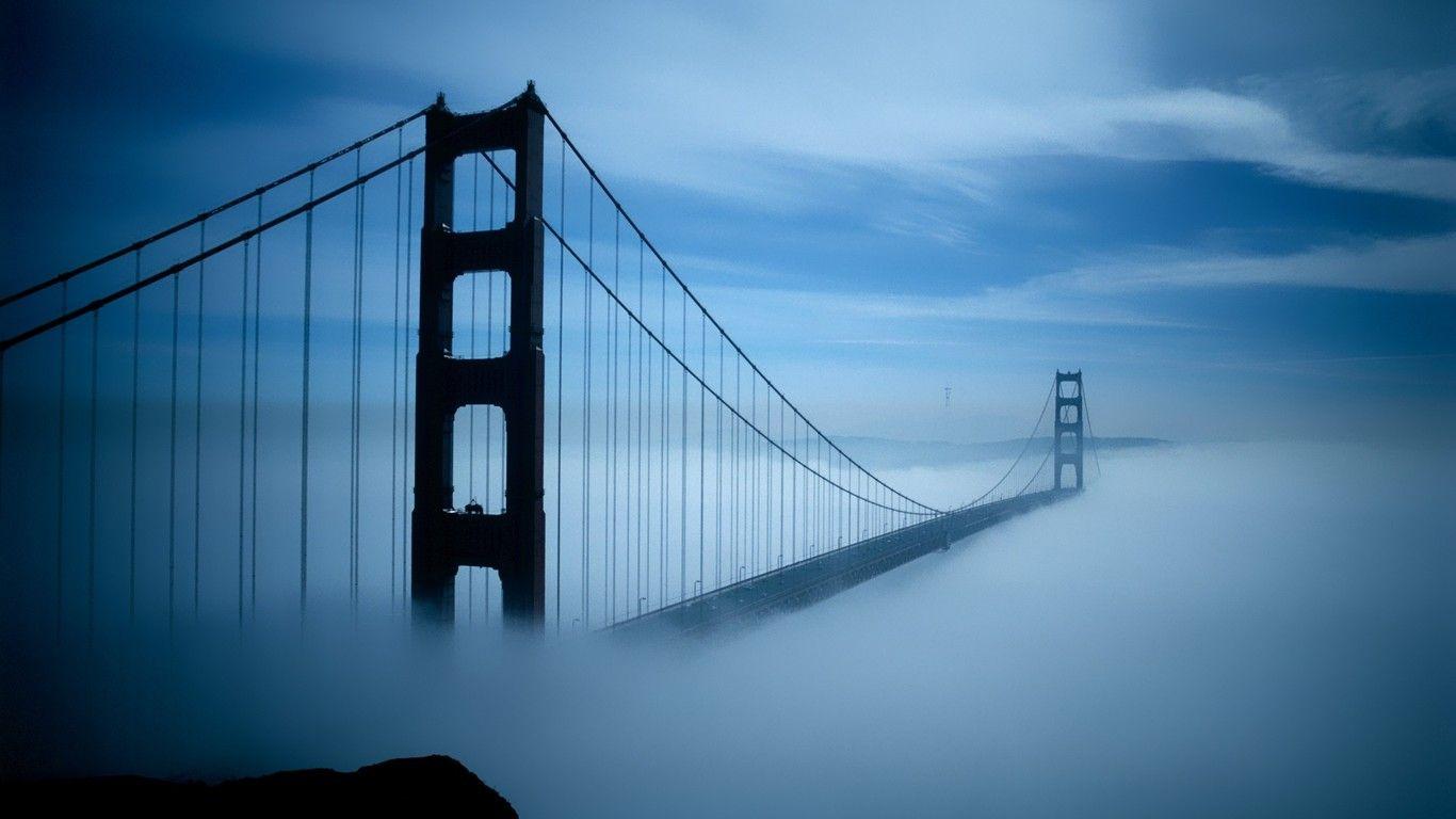 Golden Gate Bridge San Francisco 1366x768 Resolution HD 4k