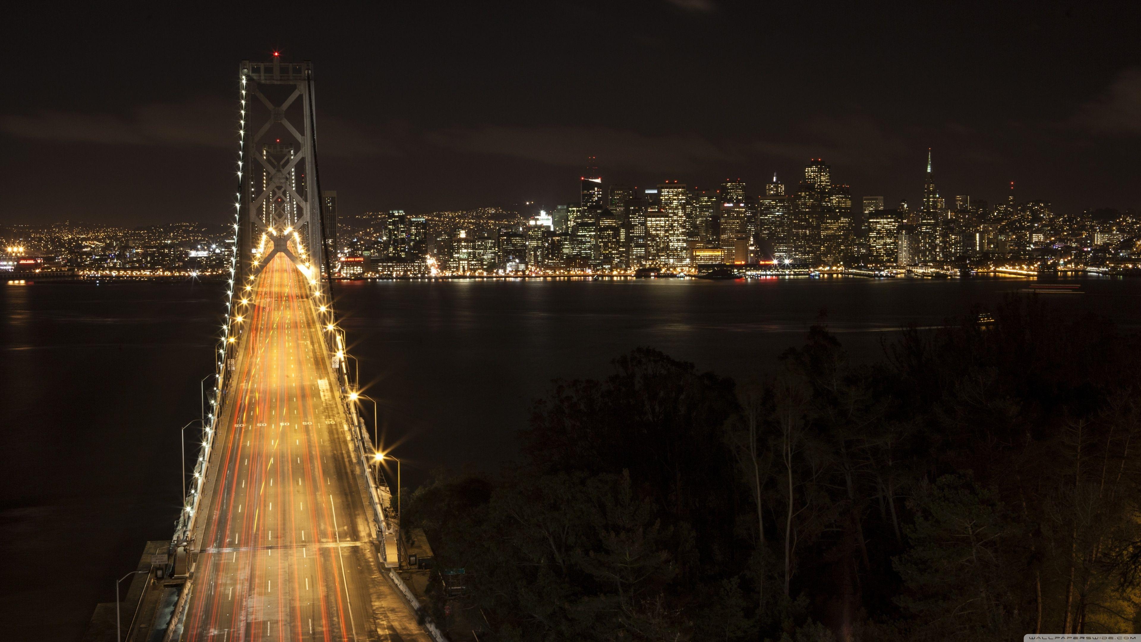 Oakland Bay Bridge, San Francisco ❤ 4K HD Desktop Wallpaper for 4K