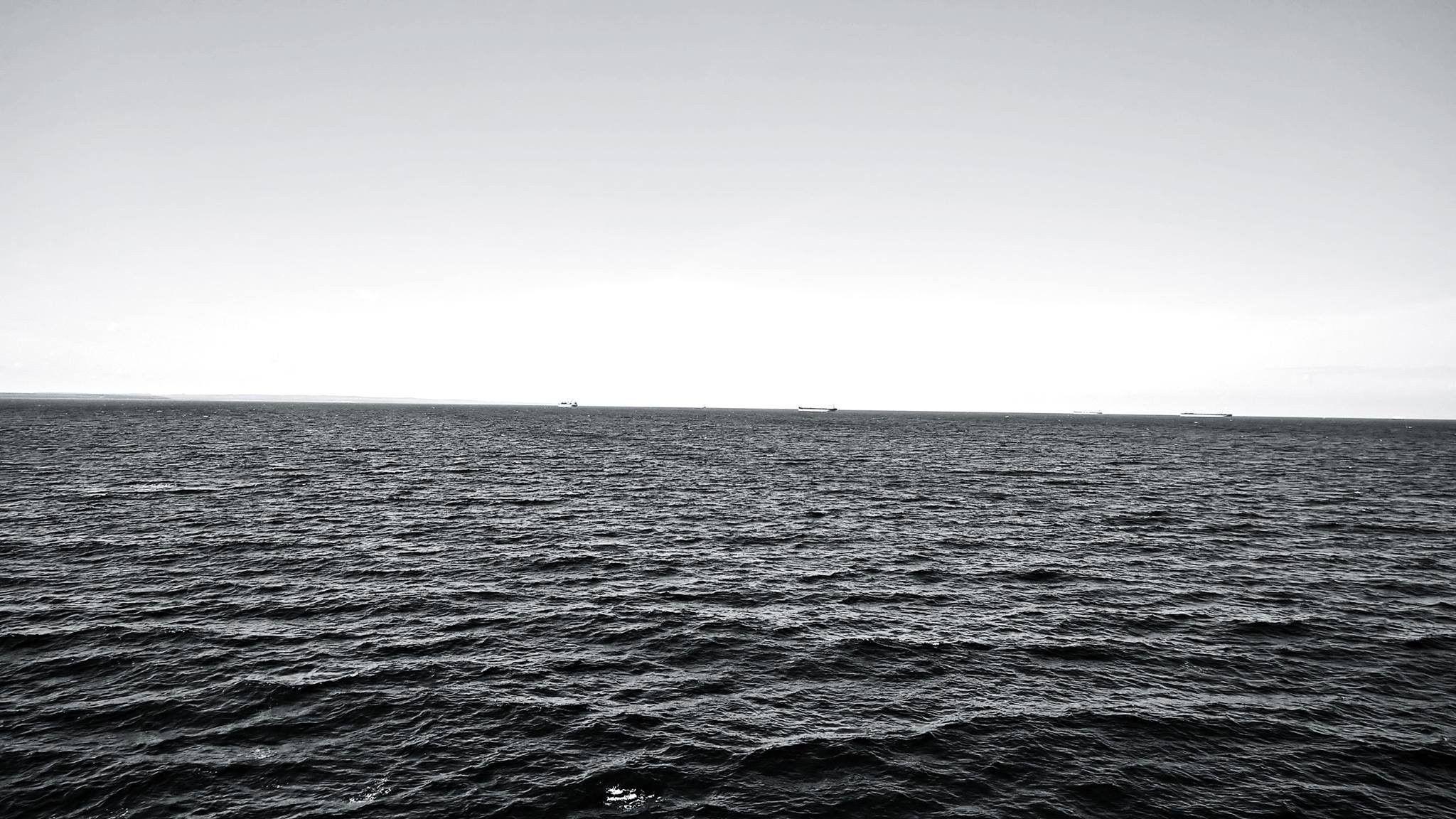 Sea Ocean: Baltic Denmark Grey White Sea Water Black Incredible