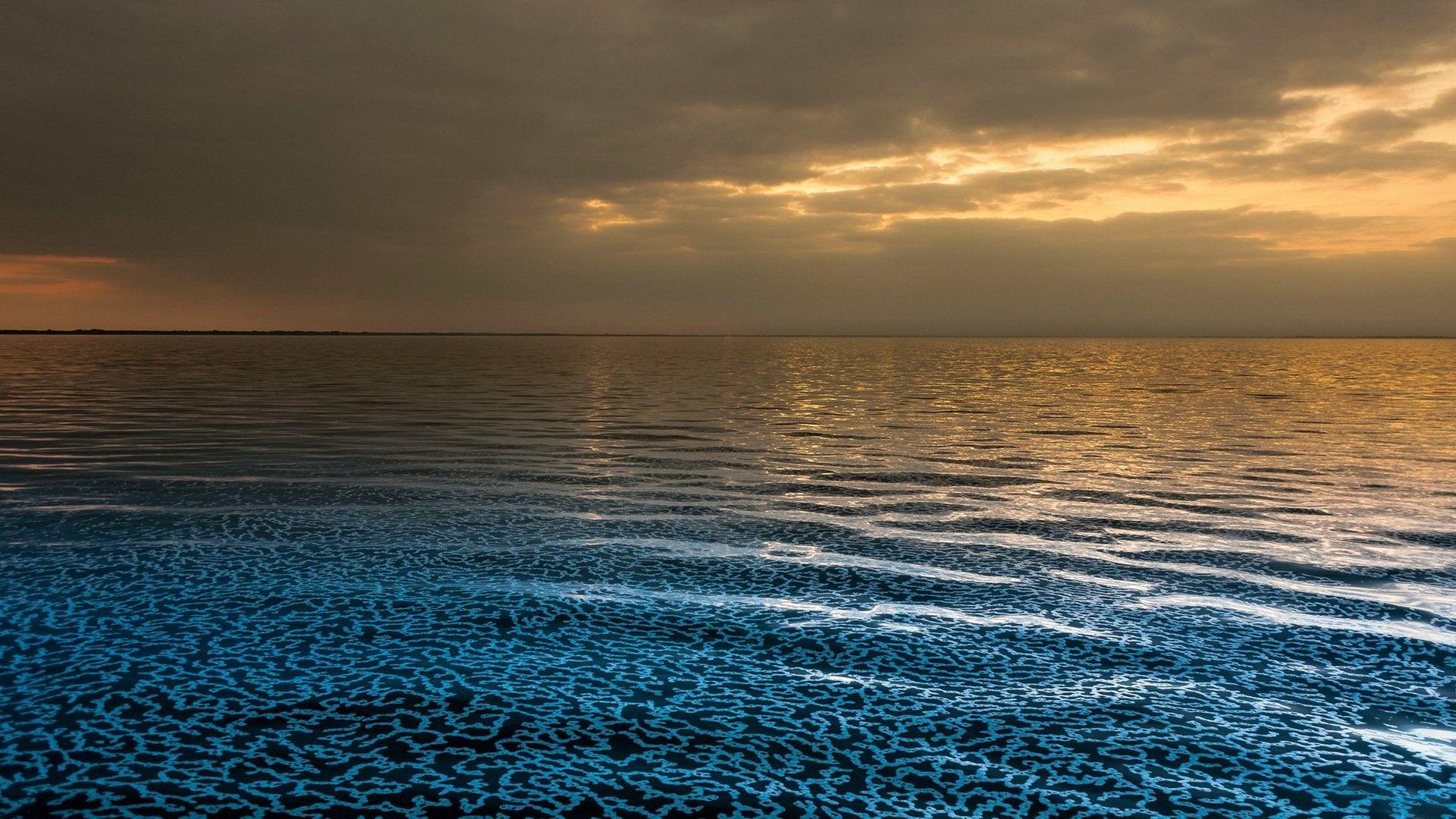 Sea Ocean: Ocean Black Fenomen Sea Blue Cute Nature Wallpaper HD