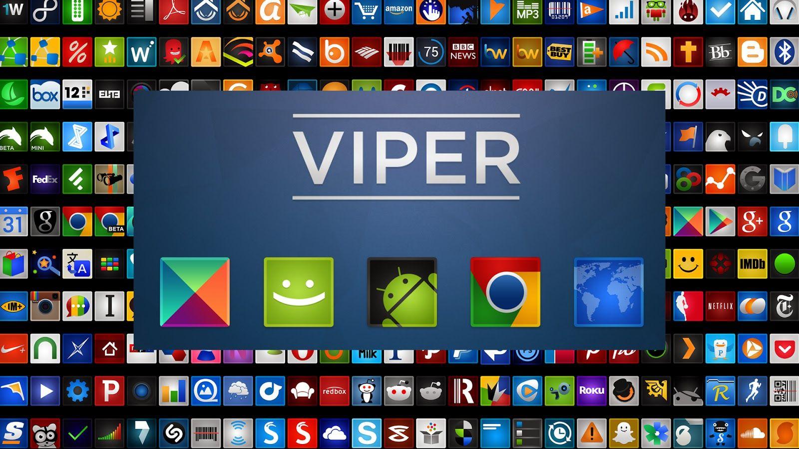 Viper Icon Pack for Android! HD Icon & 7 HD Wallpaper