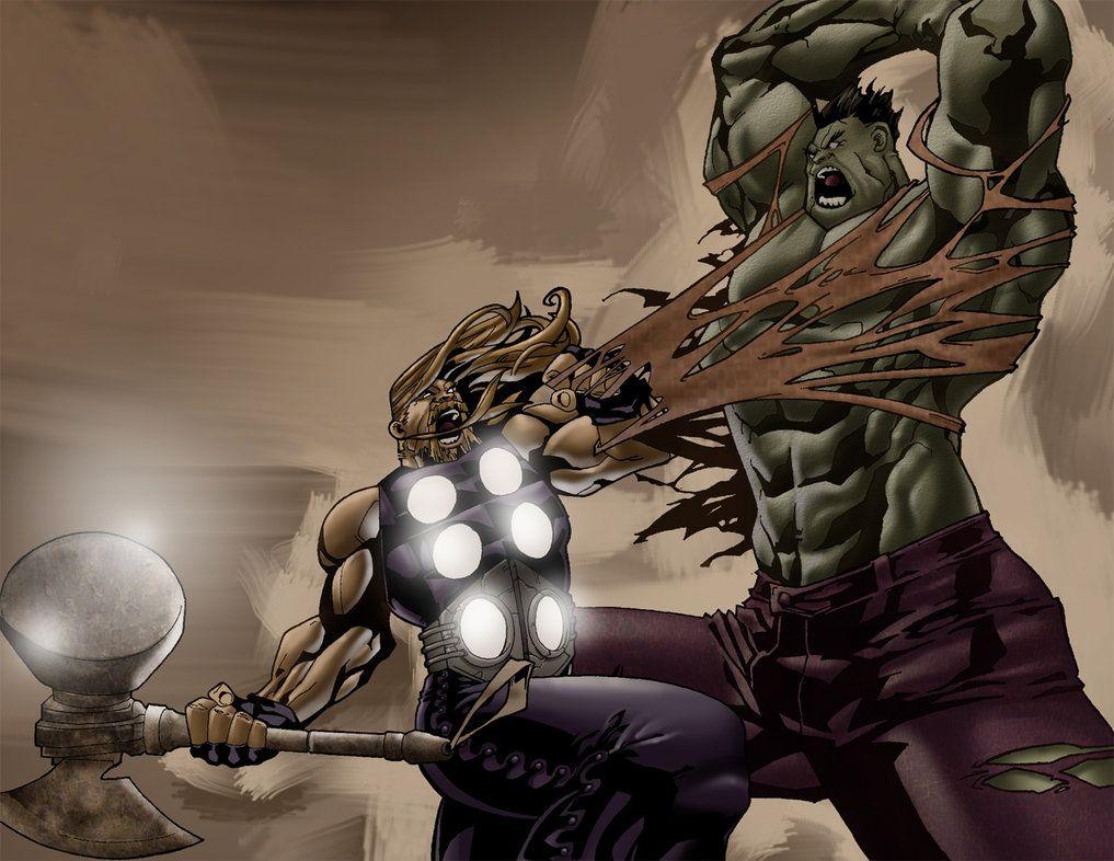 hulk vs. thor