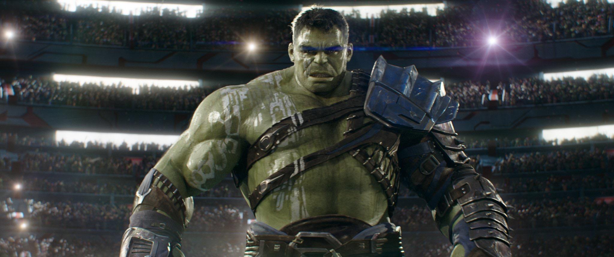New Hulk still from Thor: Ragnarok