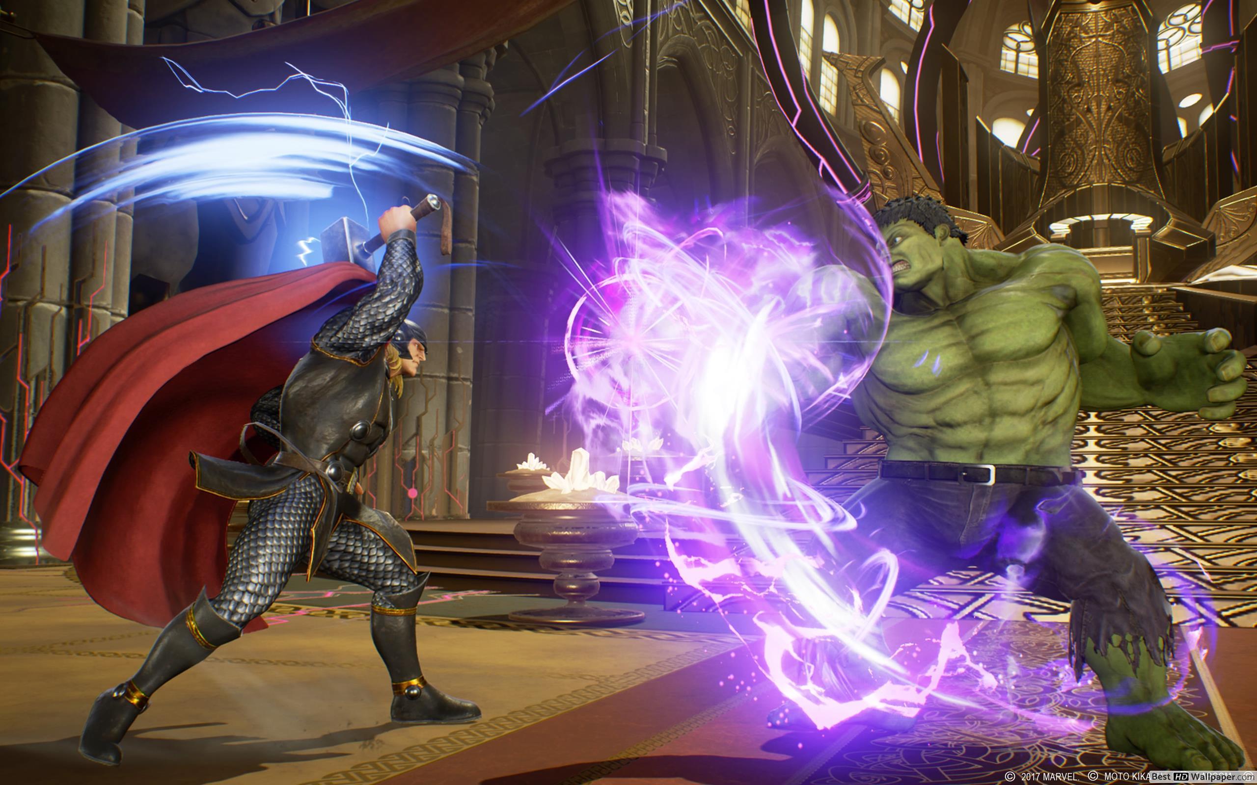 Marvel vs Capcom Infinite, Hulk vs Thor HD wallpaper download