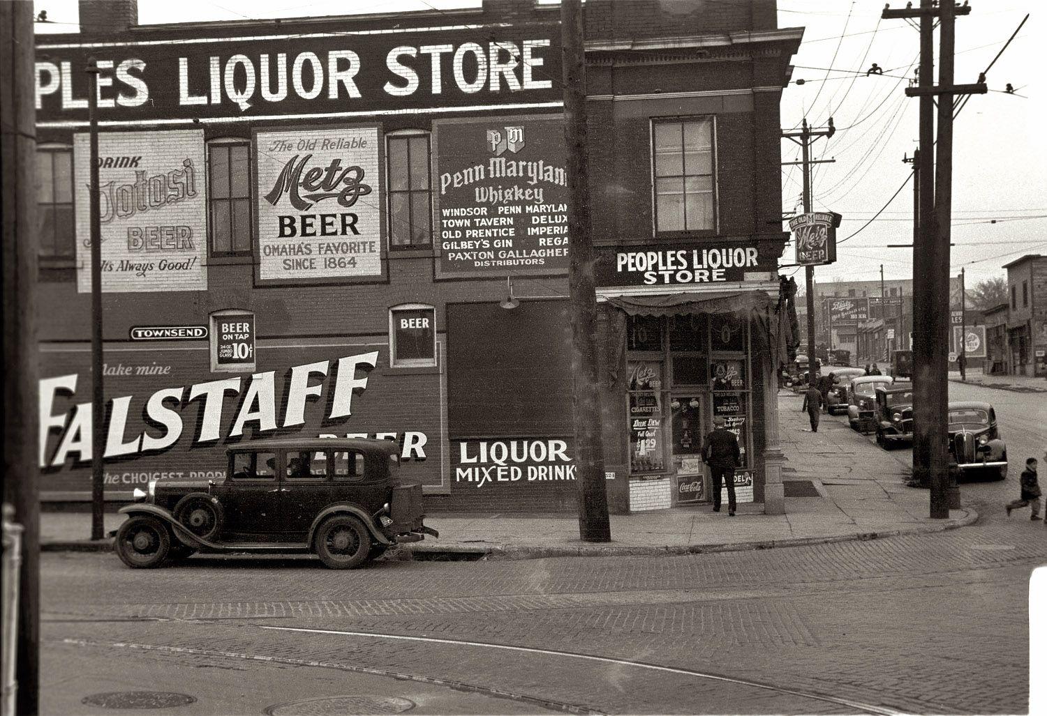 retro, liquor, Nebraska, Omaha wallpaper