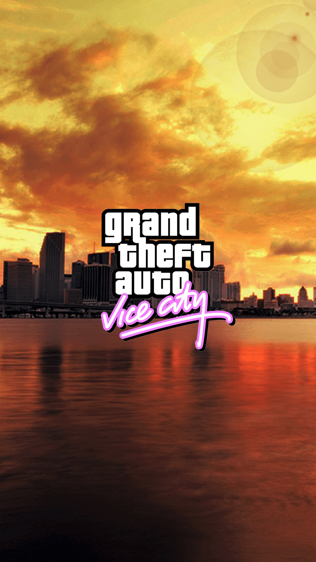 GTA: Vice City; full HD mobile wallpaper (v2)