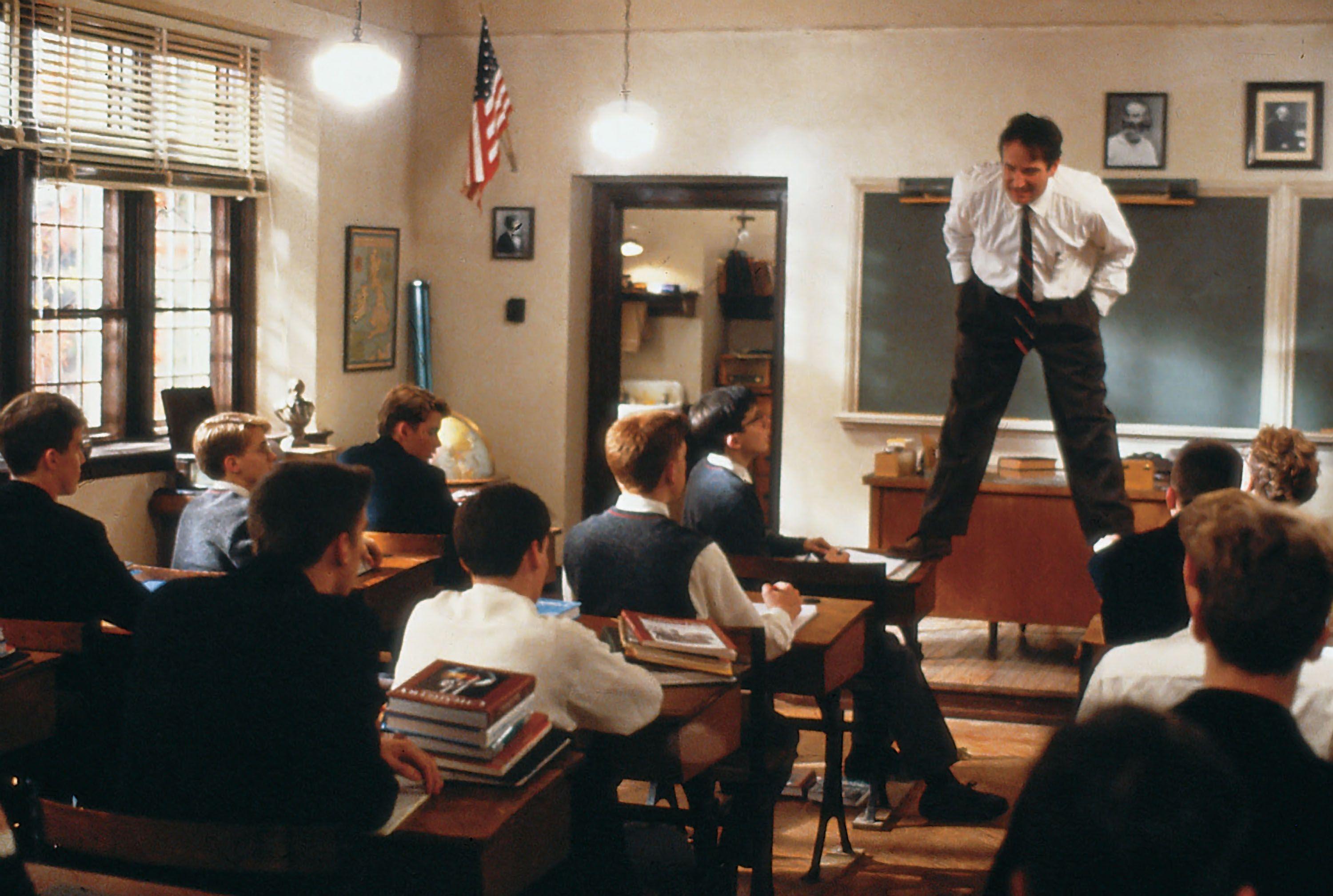 Robin Williams image Dead poets society HD wallpaper and background