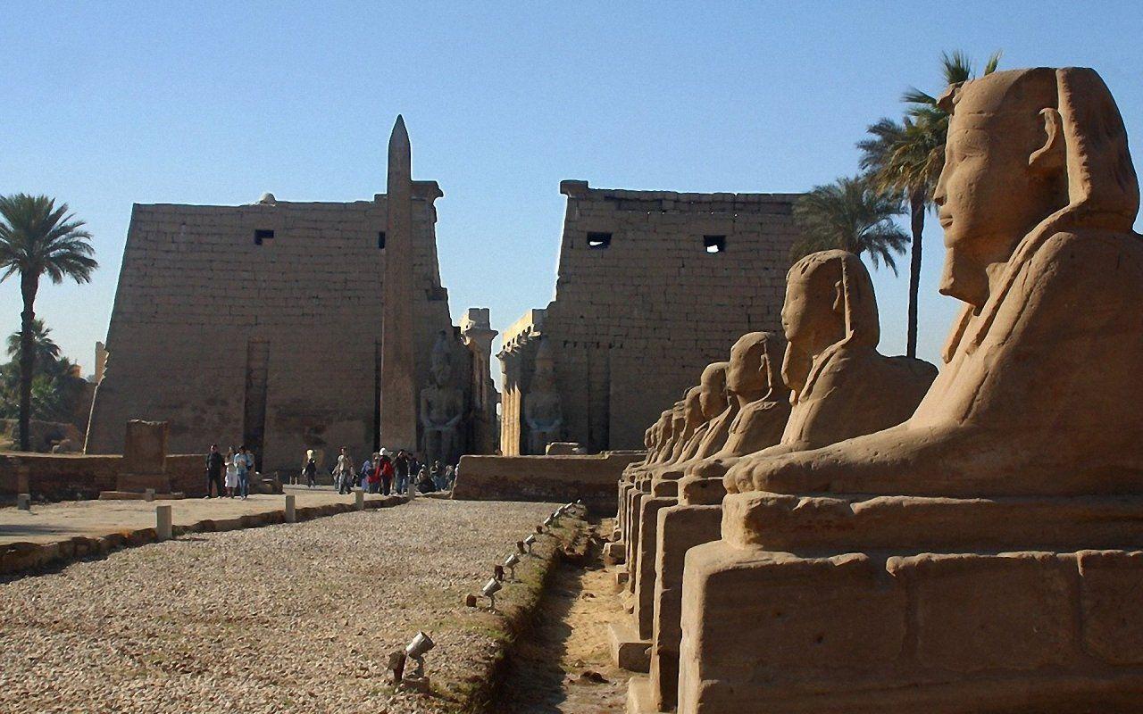 luxor temple View 1280x800 Wallpaper, luxor temple 1280x800