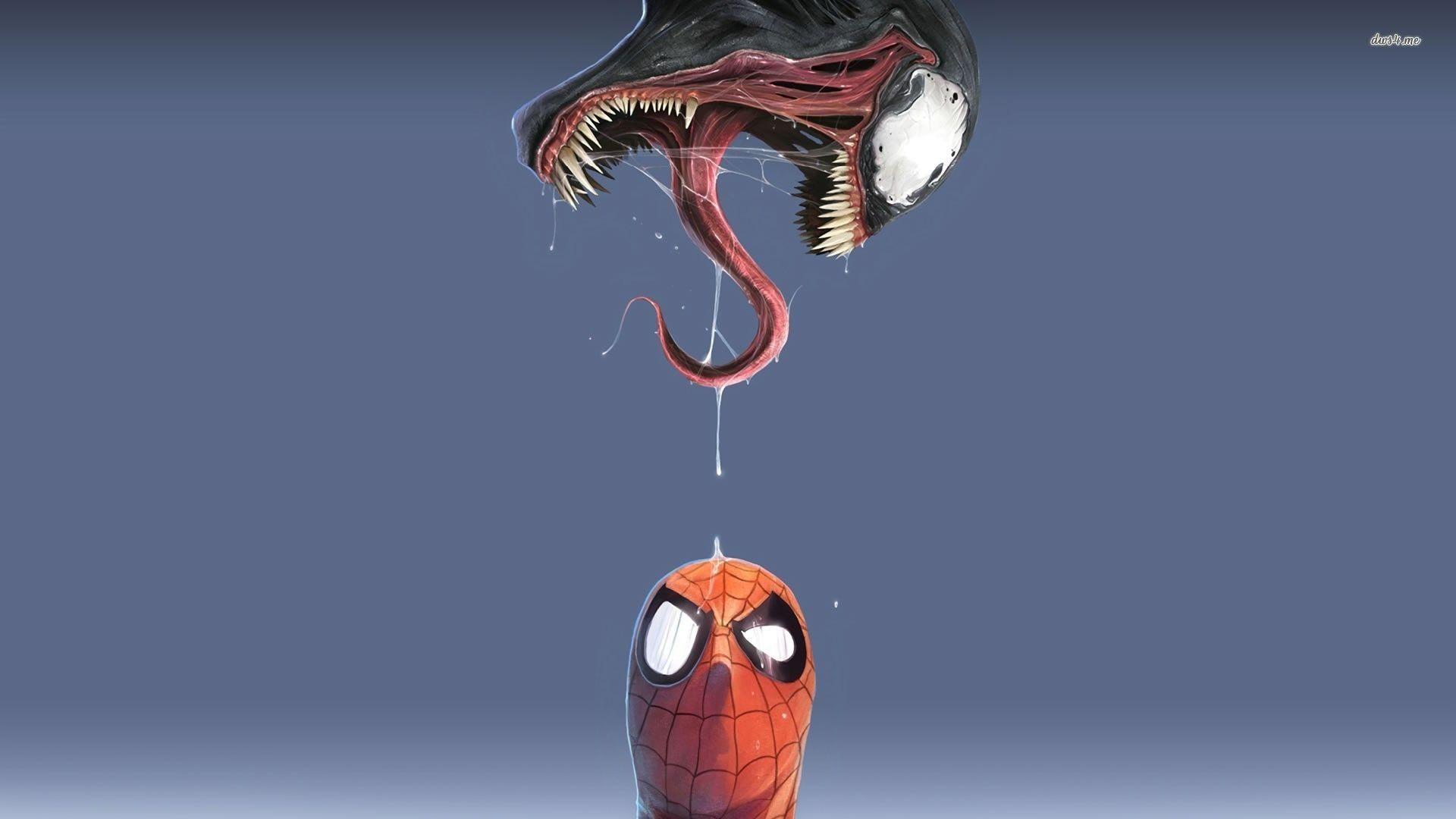 Spiderman Venom Wallpaper. (66++ Wallpaper)