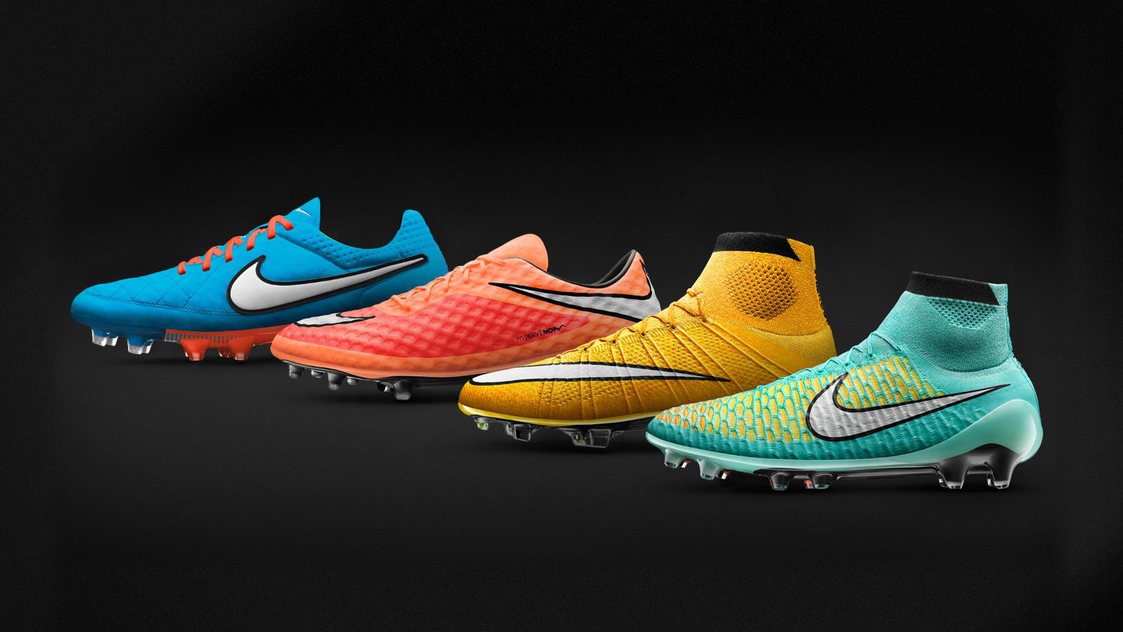 Nike Launches Striking New Colors For Its Boot Collection