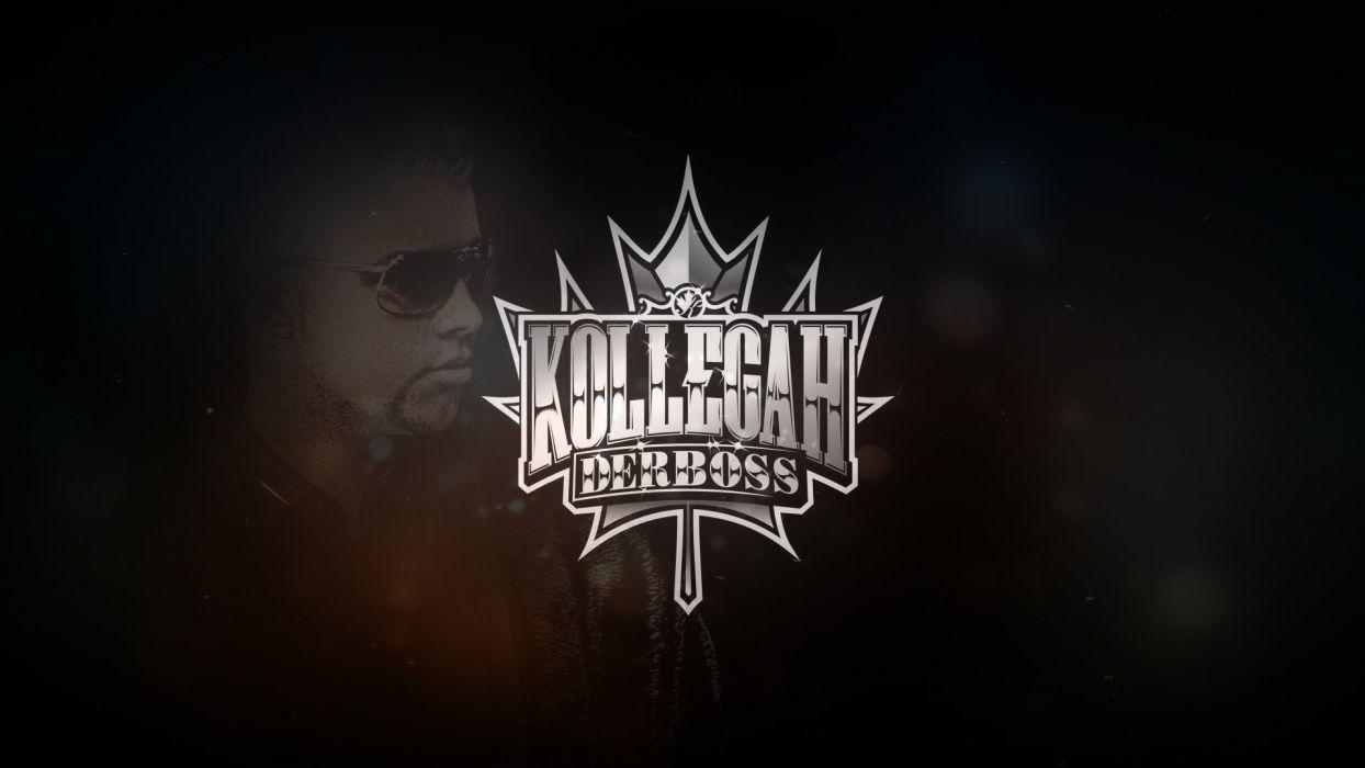 Boss rap sunglasses artwork rapper Kollegah wallpaperx1080