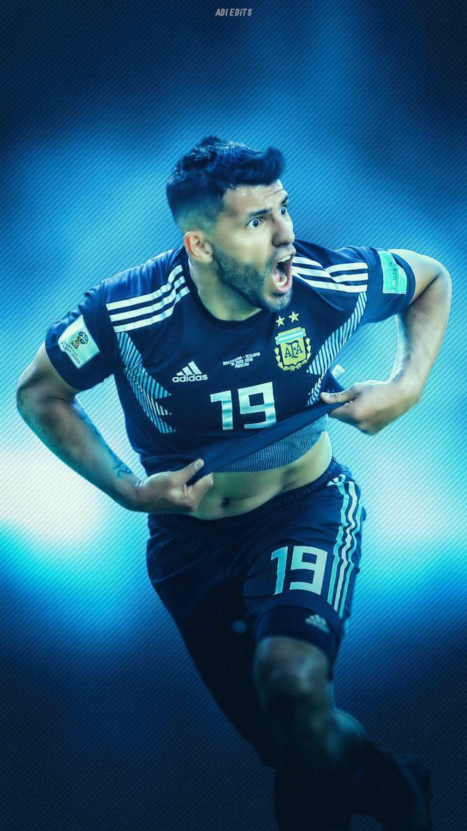 Sergio Aguero Argentina WC 2018 Wallpaper By Adi 149