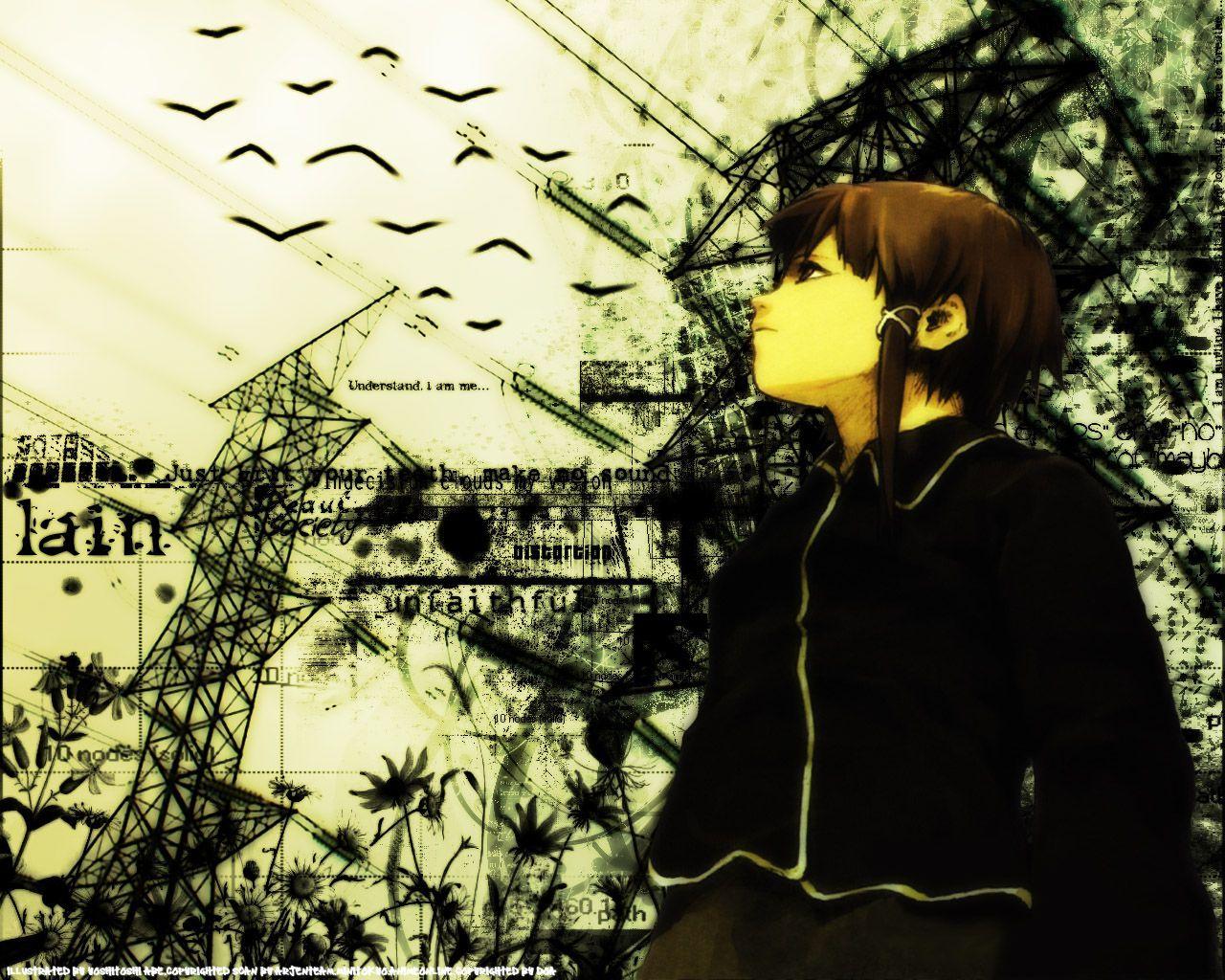 Serial Experiments Lain Wallpapers Wallpaper Cave