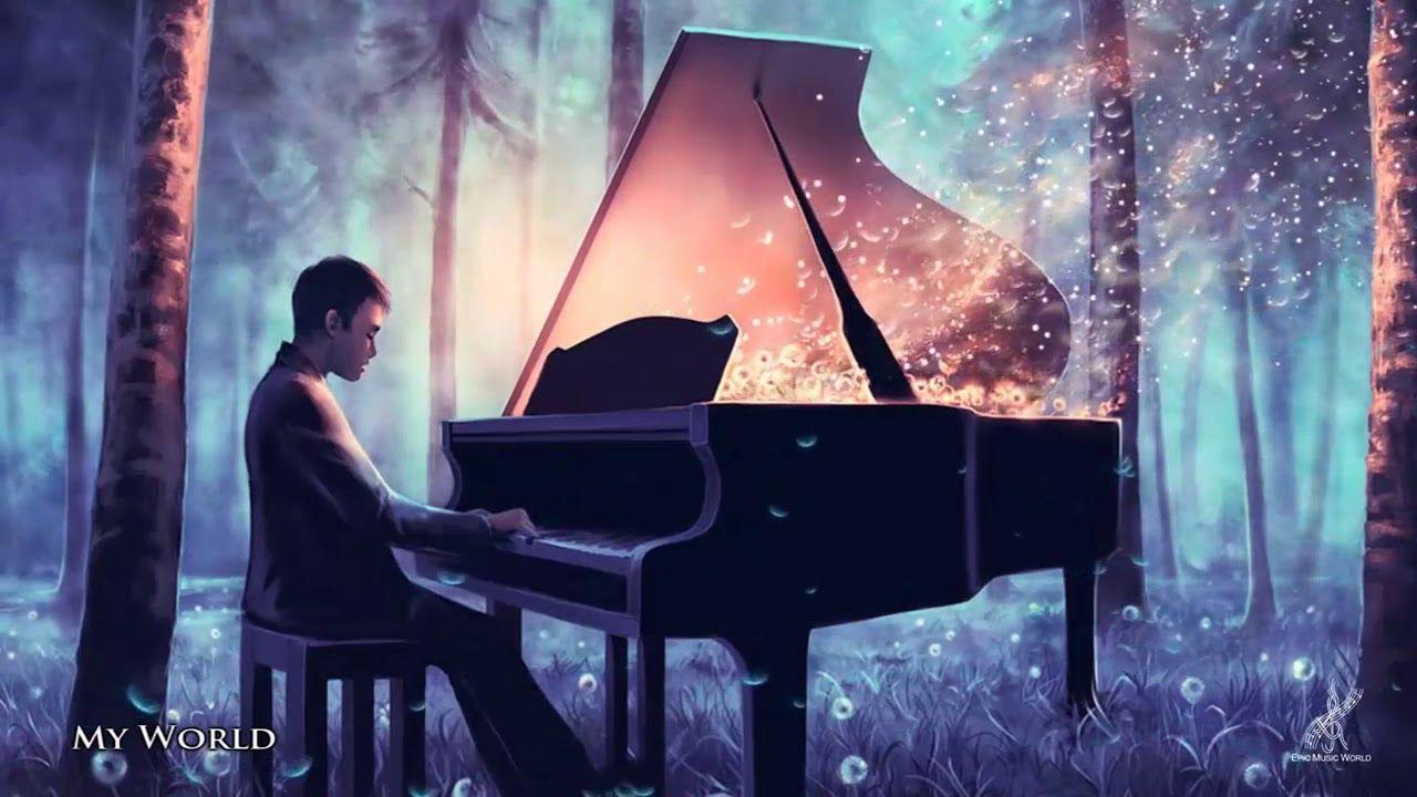 Forest Pianist Animated Wallpaper