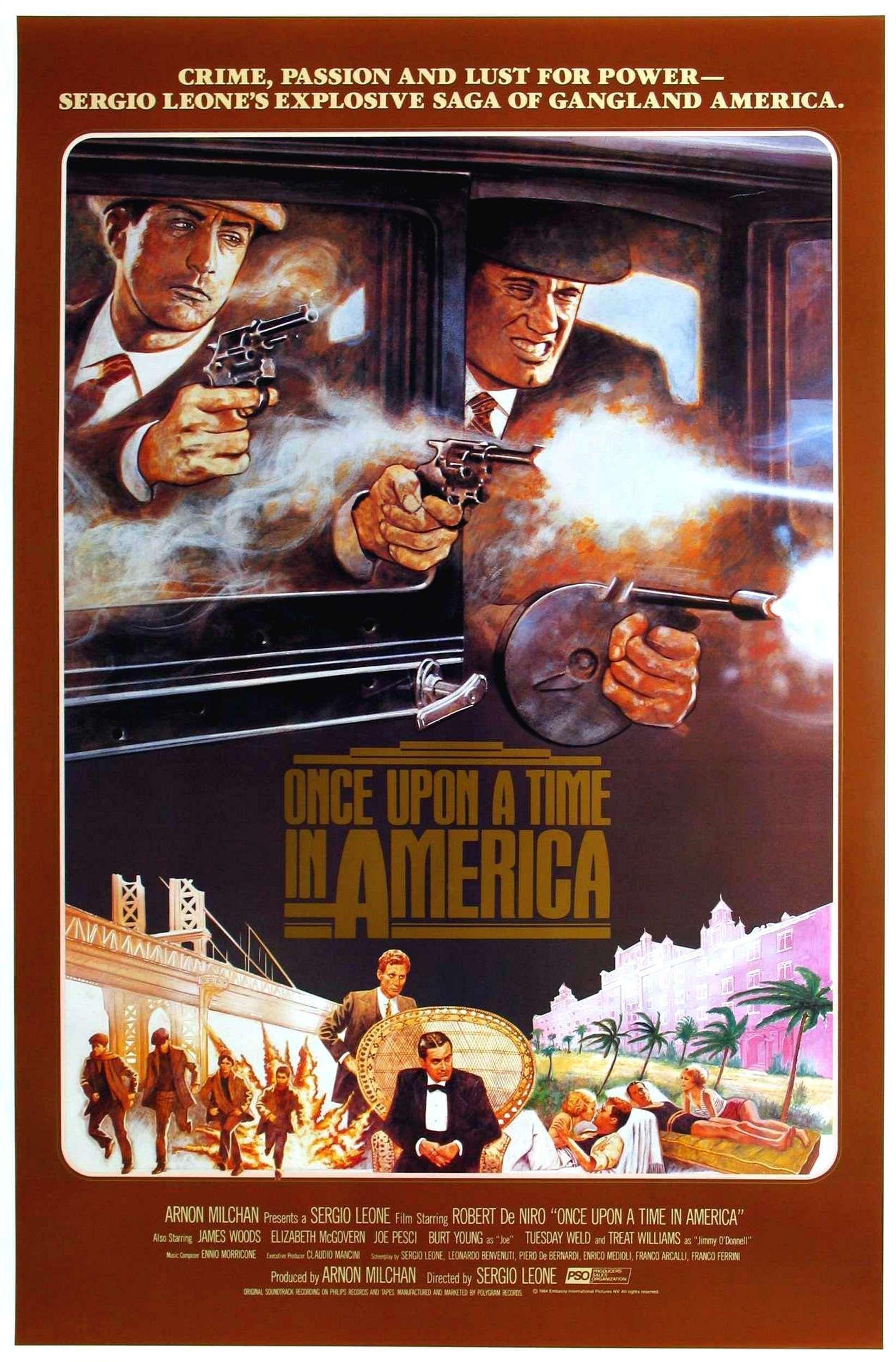 Once Upon a Time in America, 1984. Favoloso, con te immenso amore