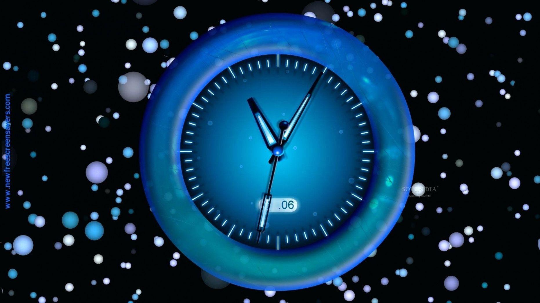 mobile wallpapers animated clock