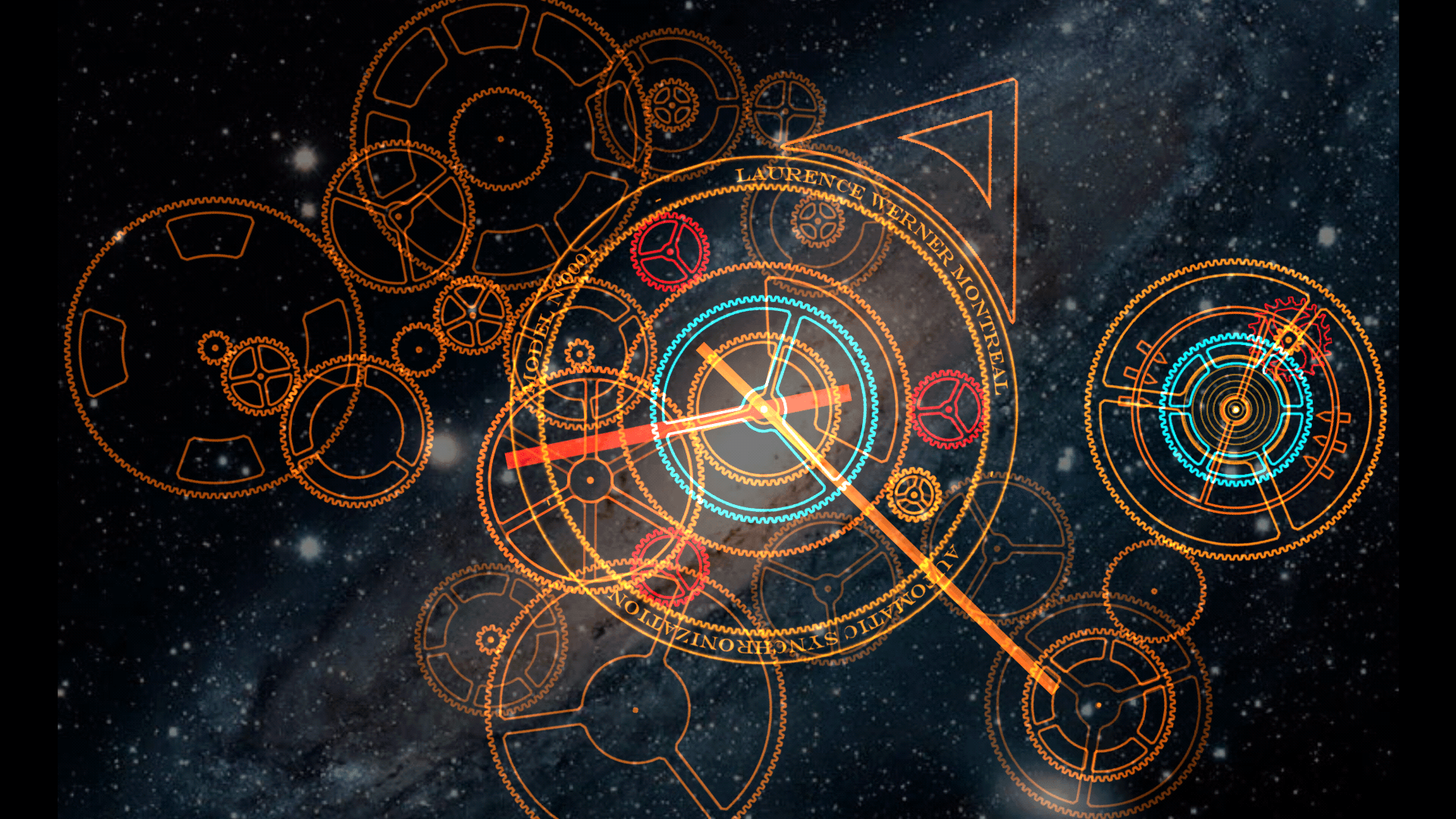 Atomic Clock Orange – Astrography