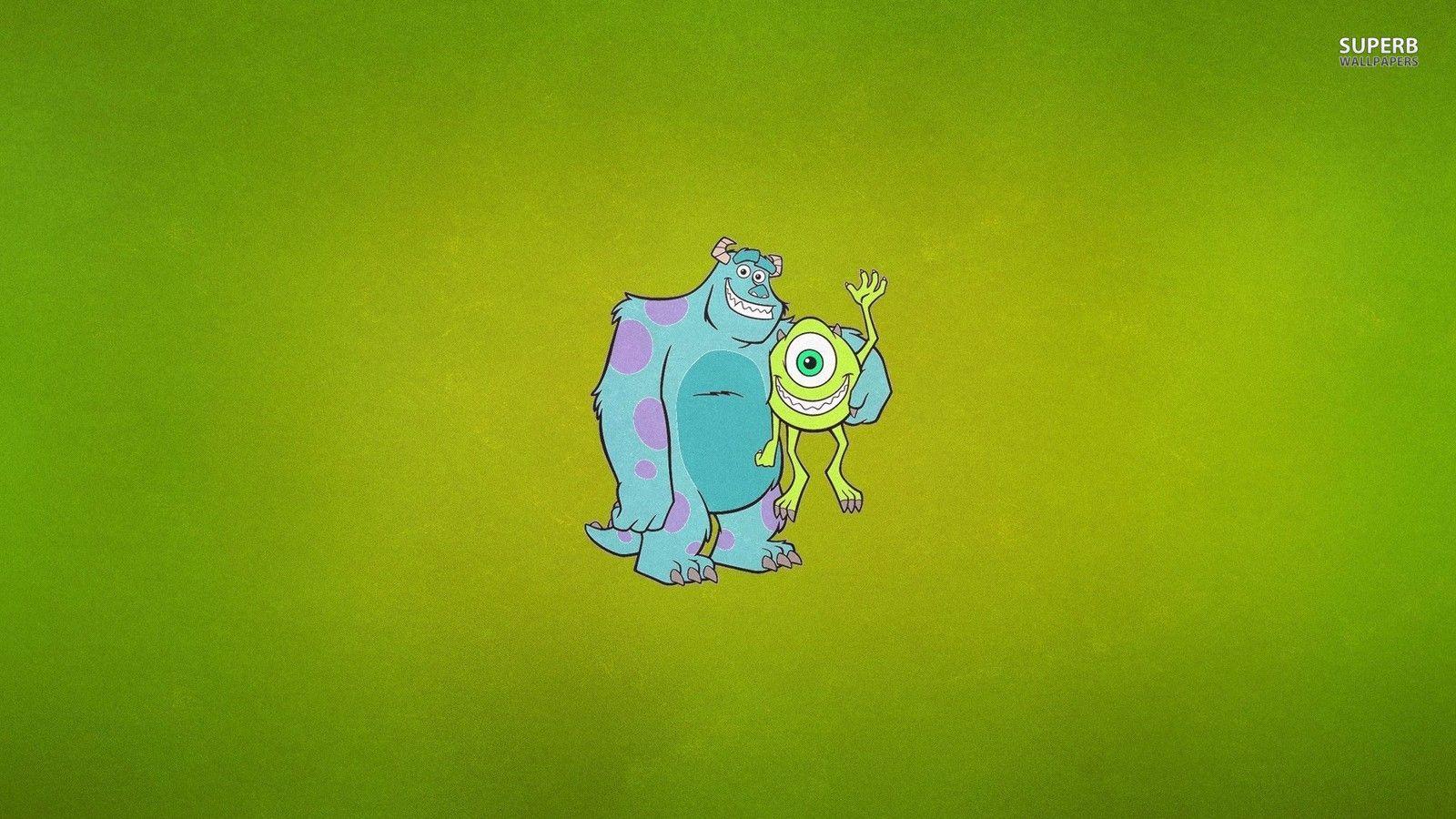 Pixar image Mike and Sulley HD wallpaper and background photo
