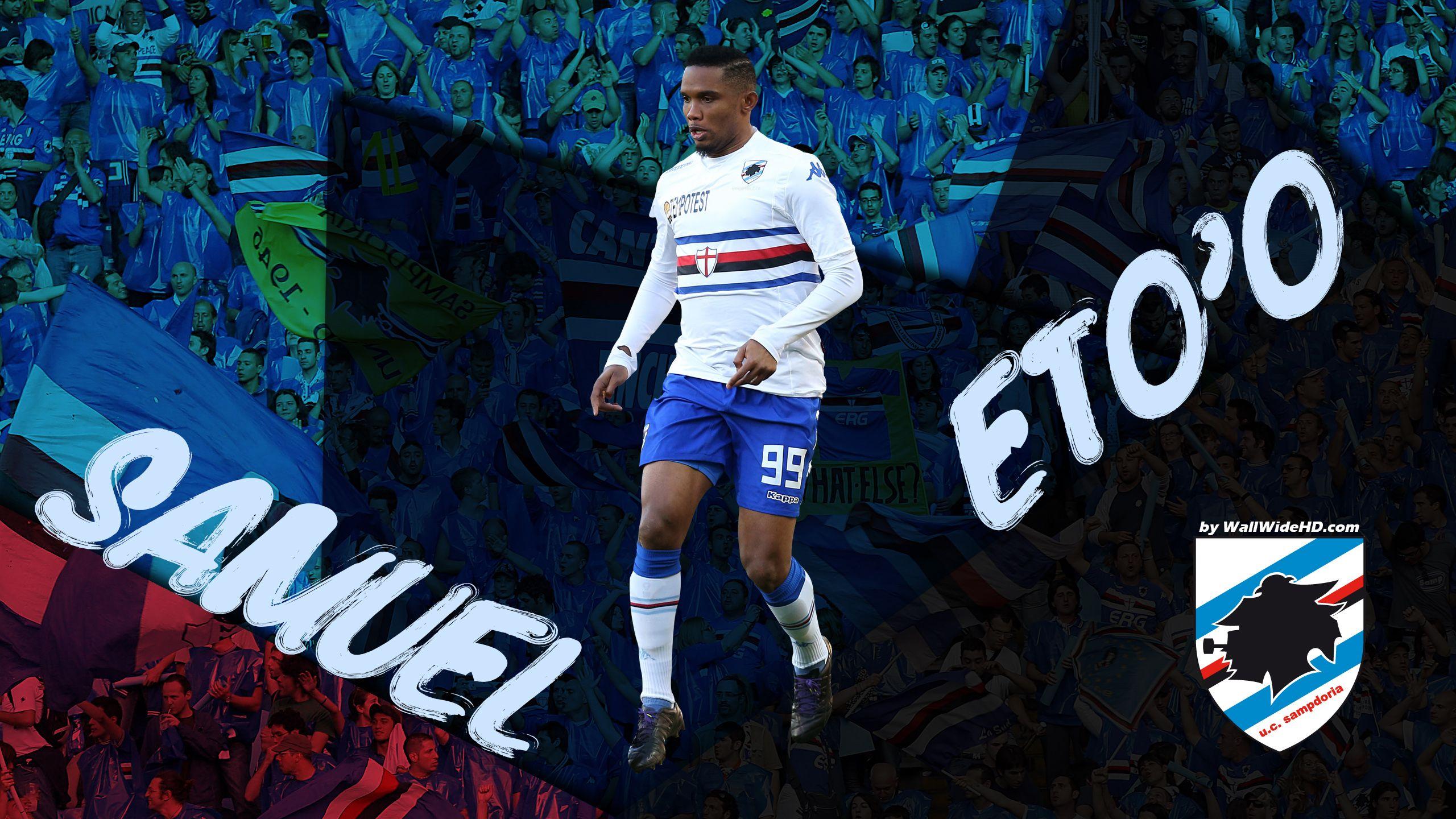 Samuel Eto'o 2015 Sampdoria HD Wallpaper