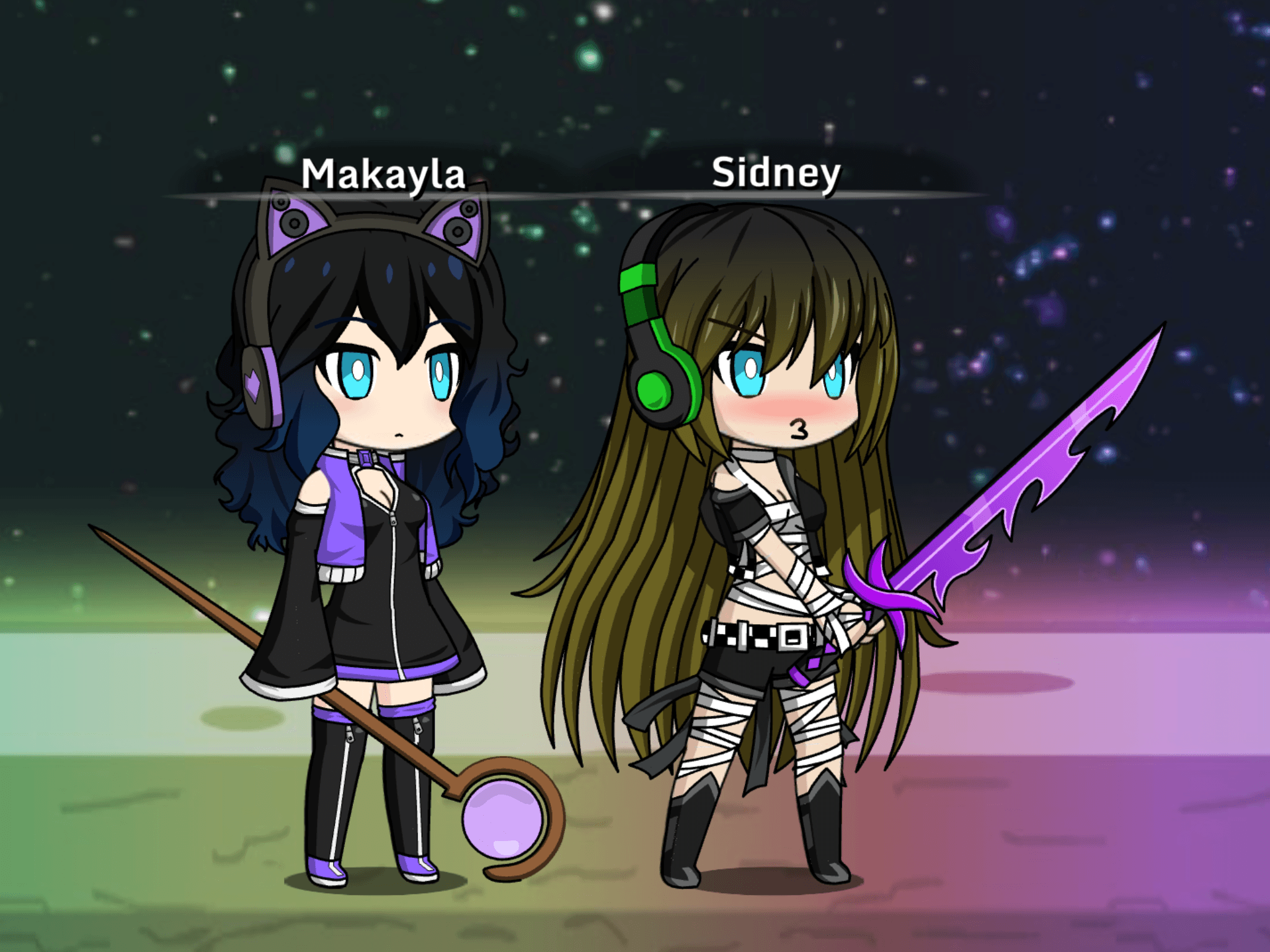 Me an my friend in gacha Studio. Gacha Studio in 2018