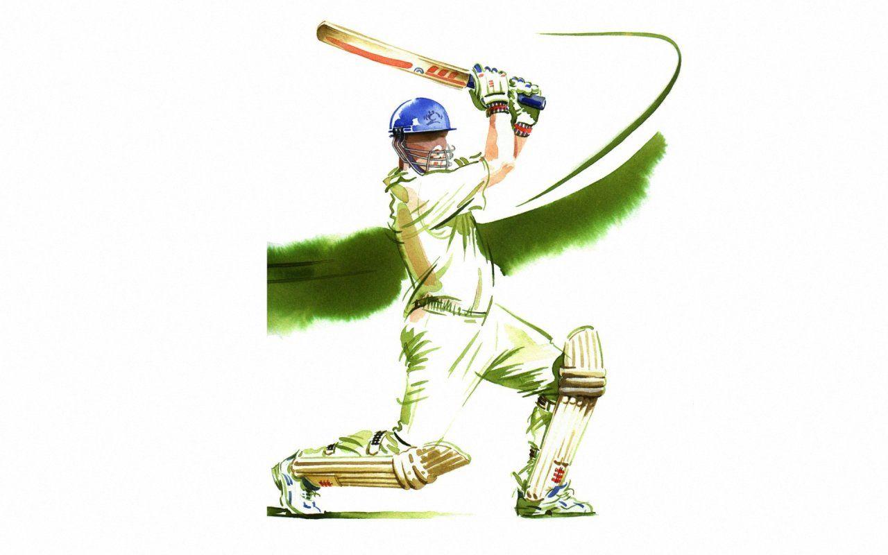 Cricket bat ball wallpaper