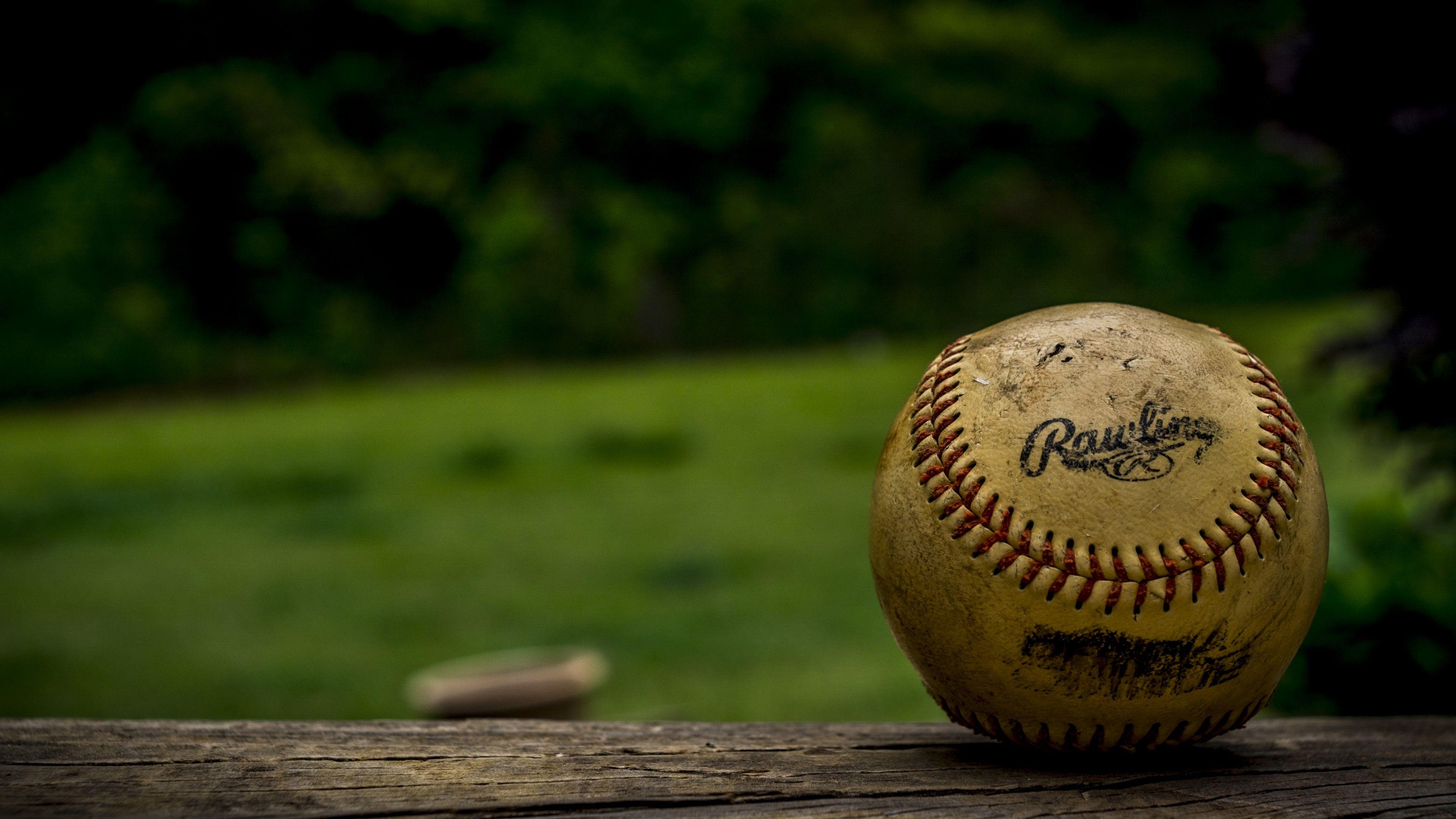 Wallpaper Baseball, ball, 6K, Sport