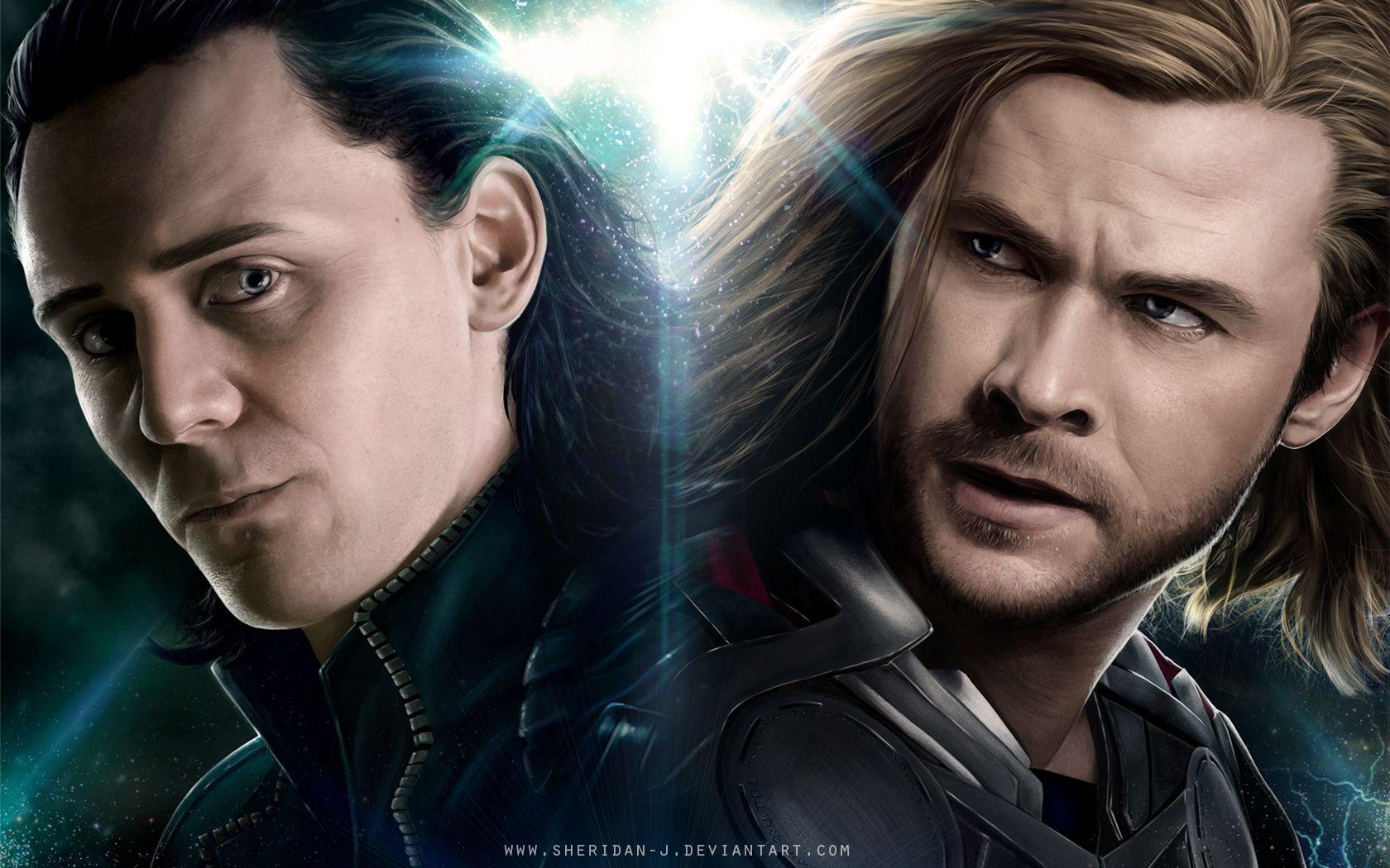 Thor And Loki. LOKI THOR Wallpaper By Sheridan J