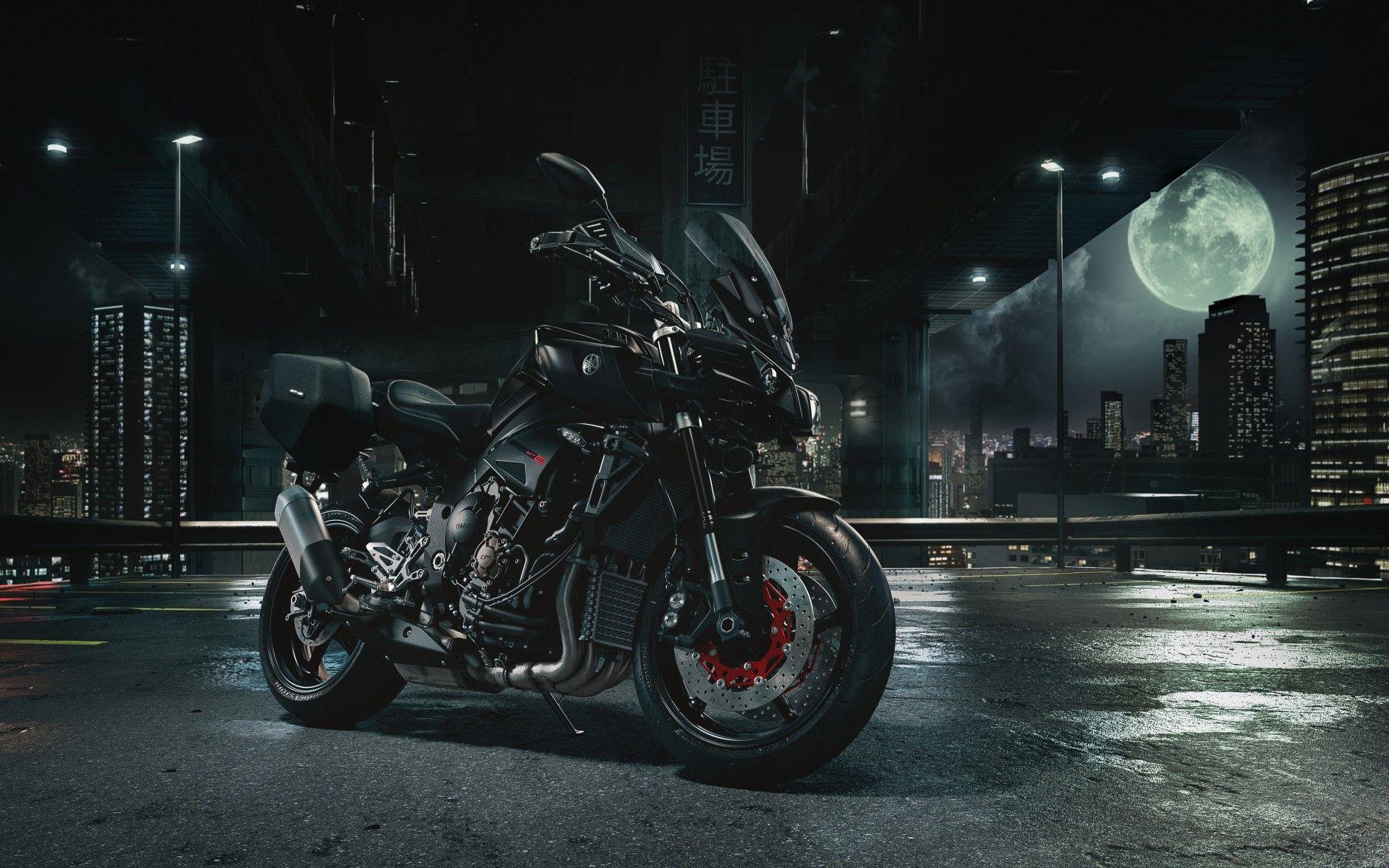 Wallpaper Yamaha MT- 4K, Automotive / Bikes