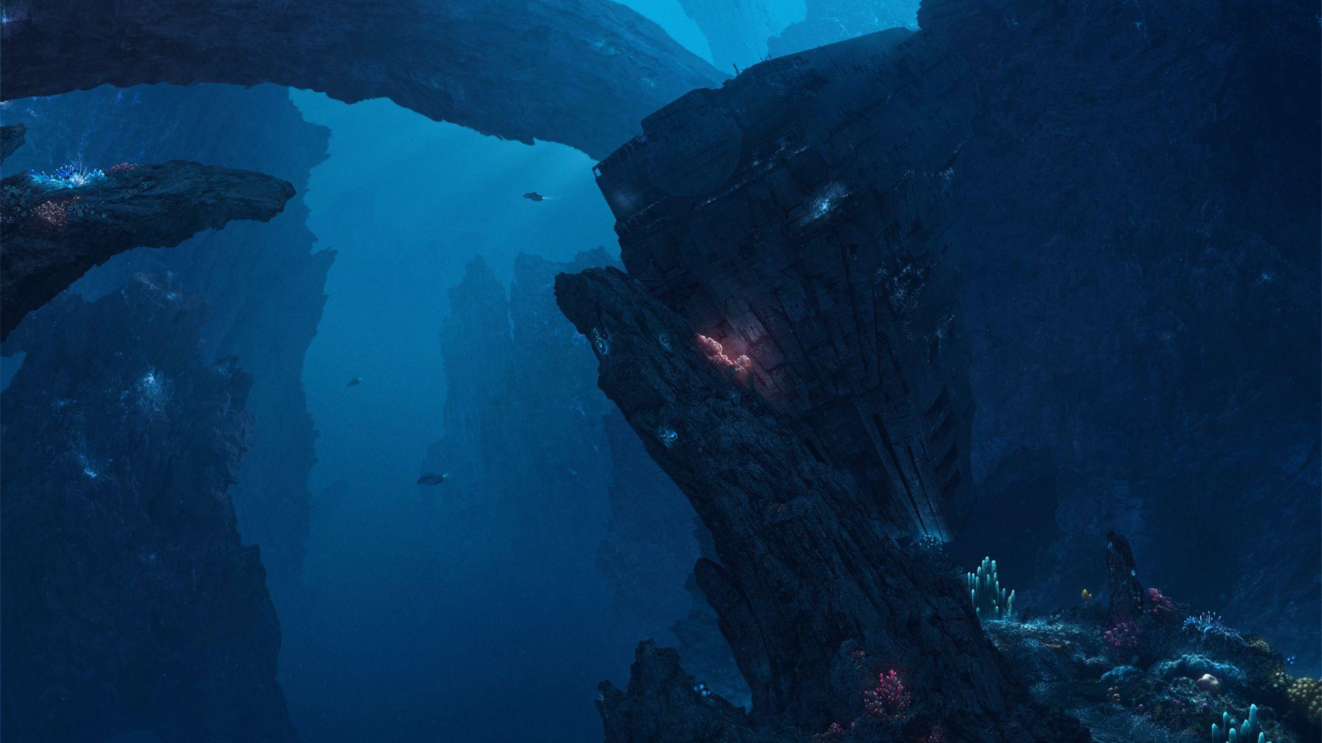 Deep Seas Of Pandora, The Seabed, Depth Wallpaper