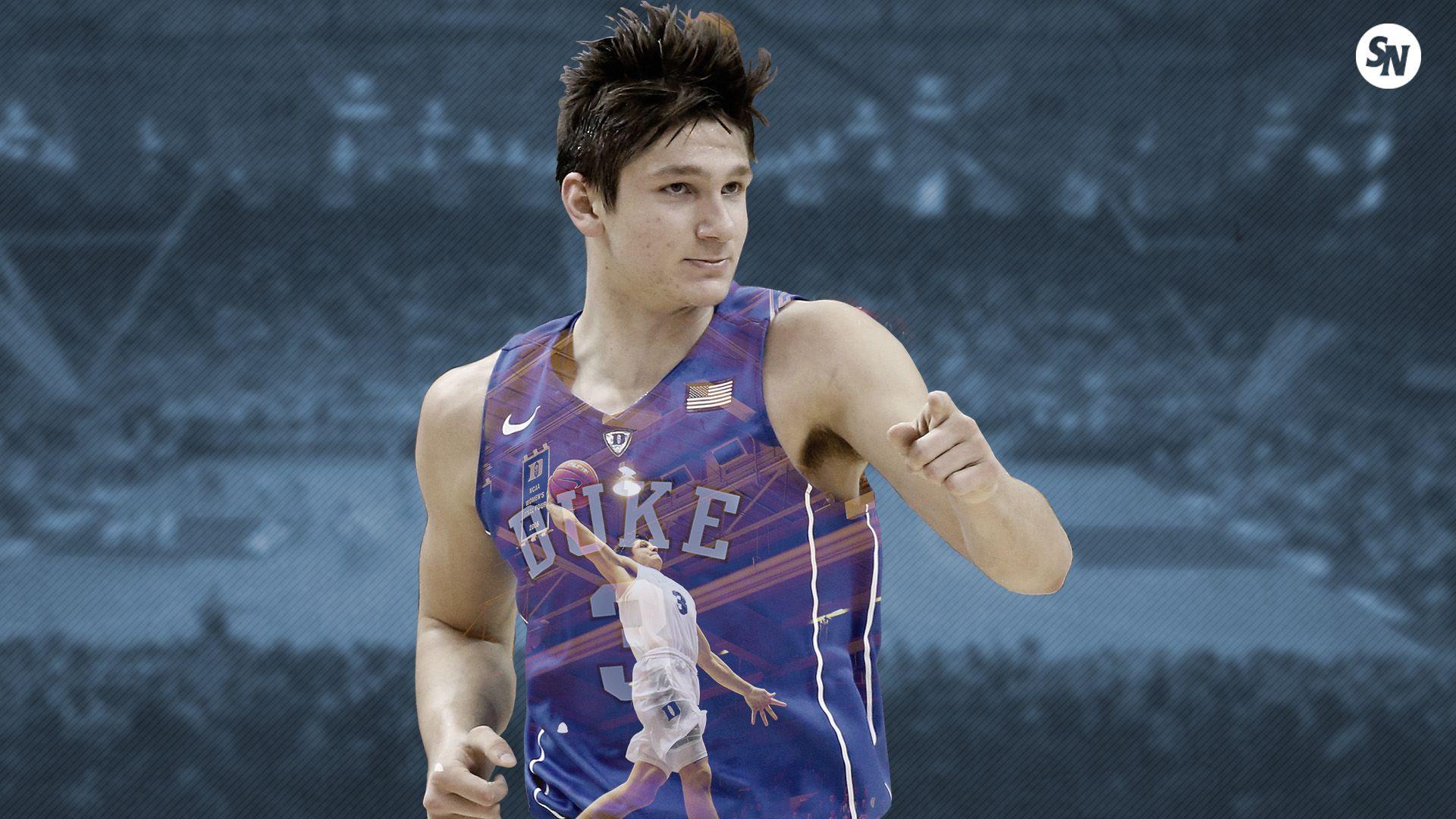 Duke's Grayson Allen is ready to dive into the hearts of college