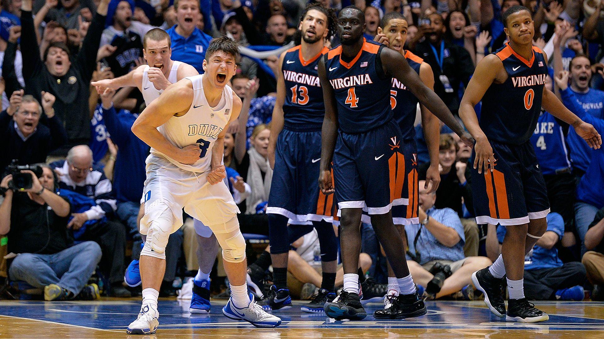 Duke's Grayson Allen is tripping opponents again. NCAA Basketball