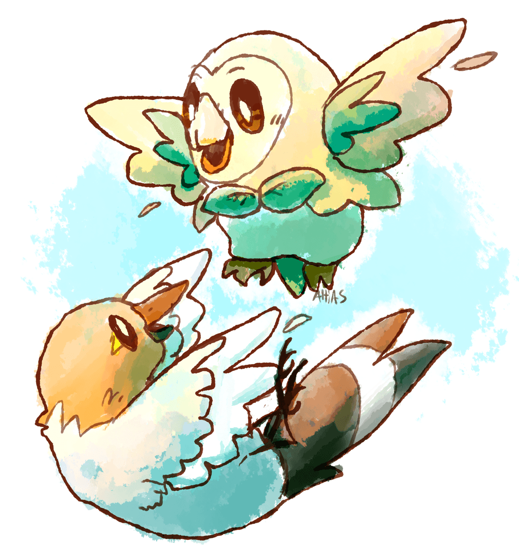 Rowlet And Fletchling