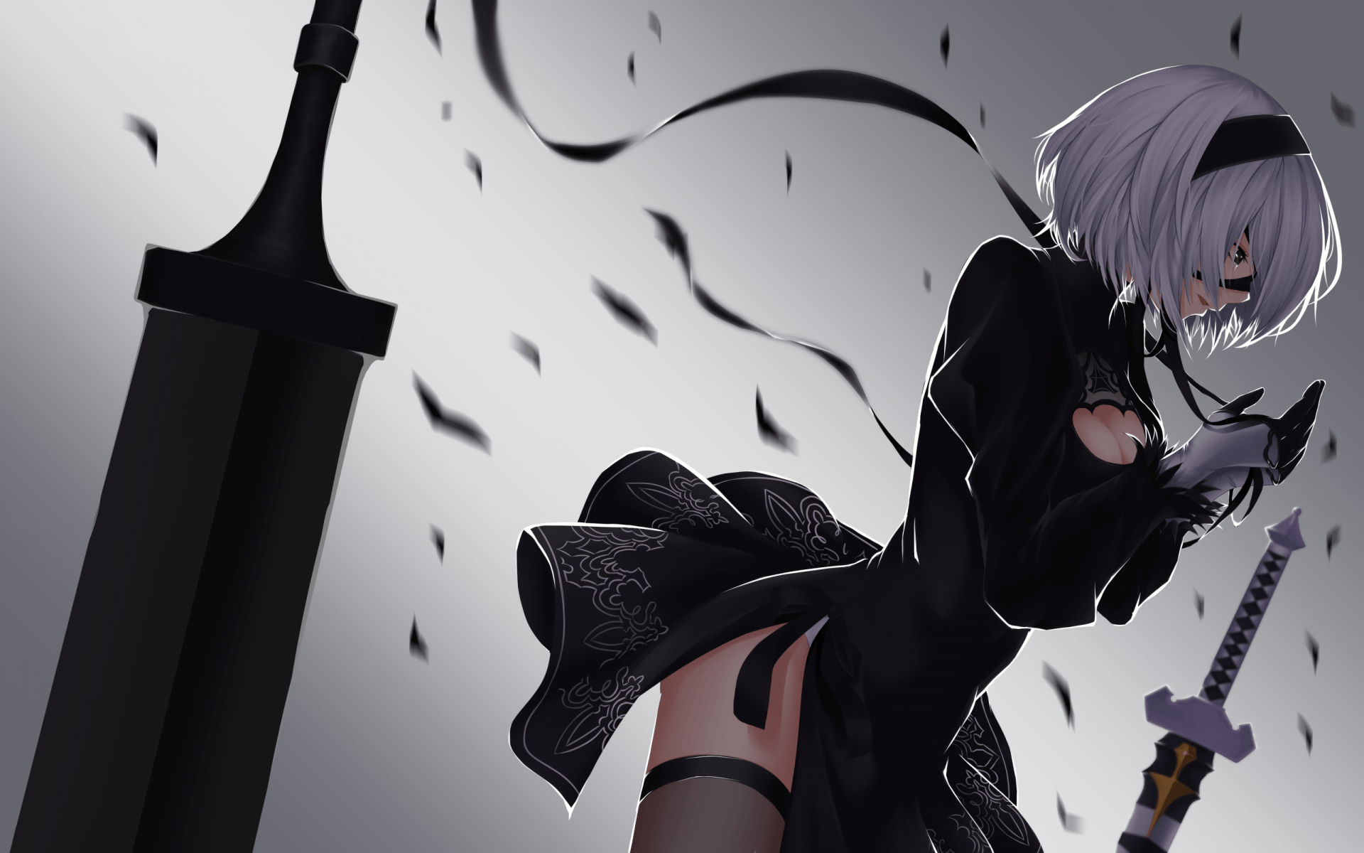 Download 1920x1200 Wallpaper Nier: Automata Video Game, Widescreen