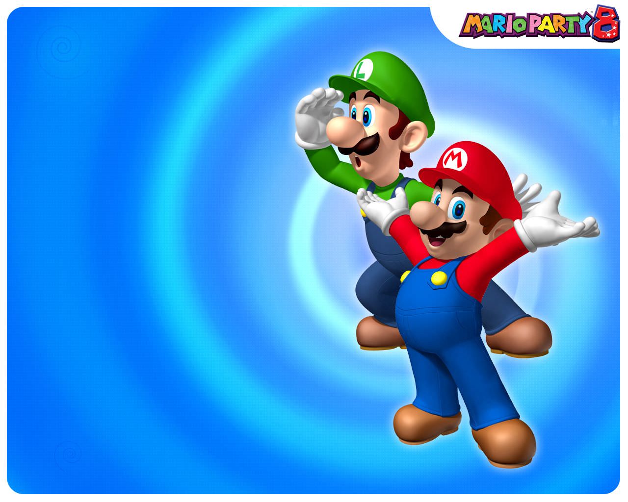 Luigi And Mario Party 8 Wallpaper 1280×1024 Mario Wallpaper