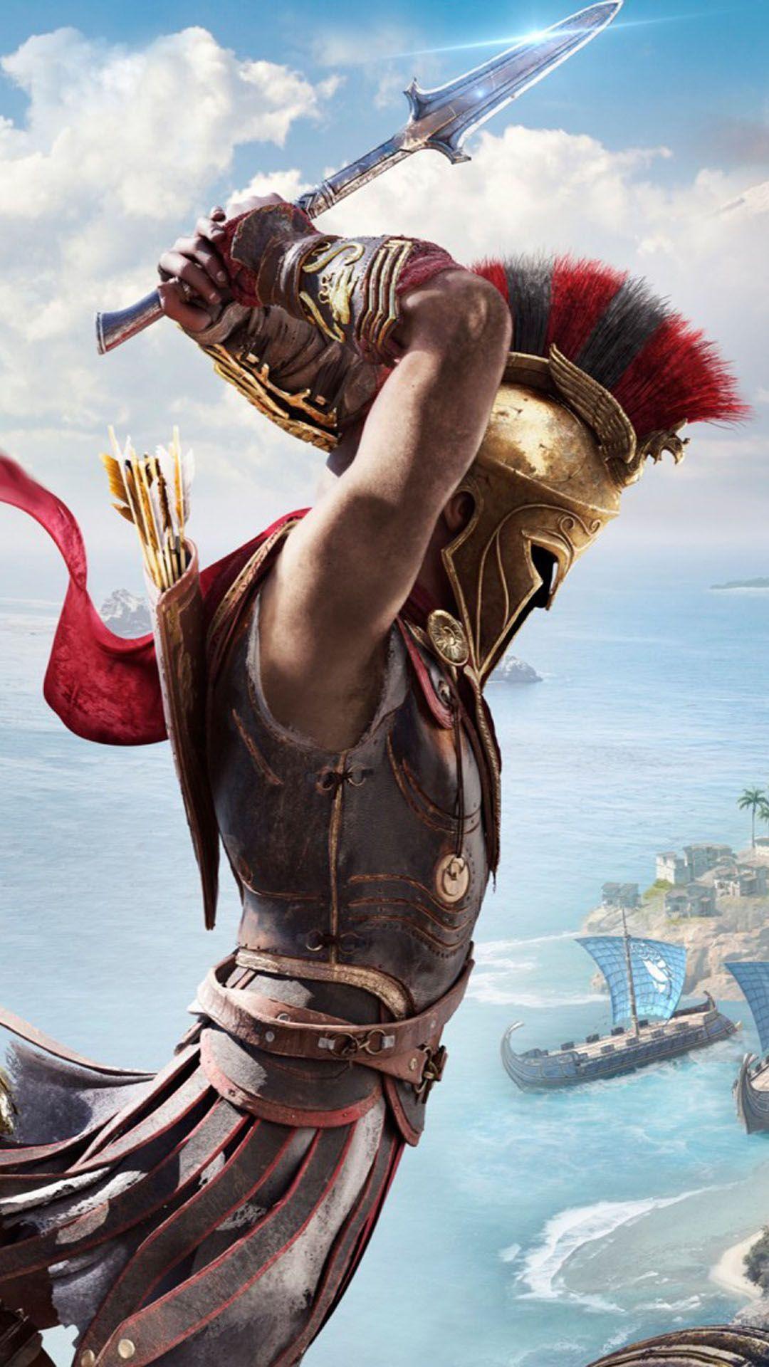 Assassin's Creed Odyssey Free 4K Ultra HD Mobile Wallpaper