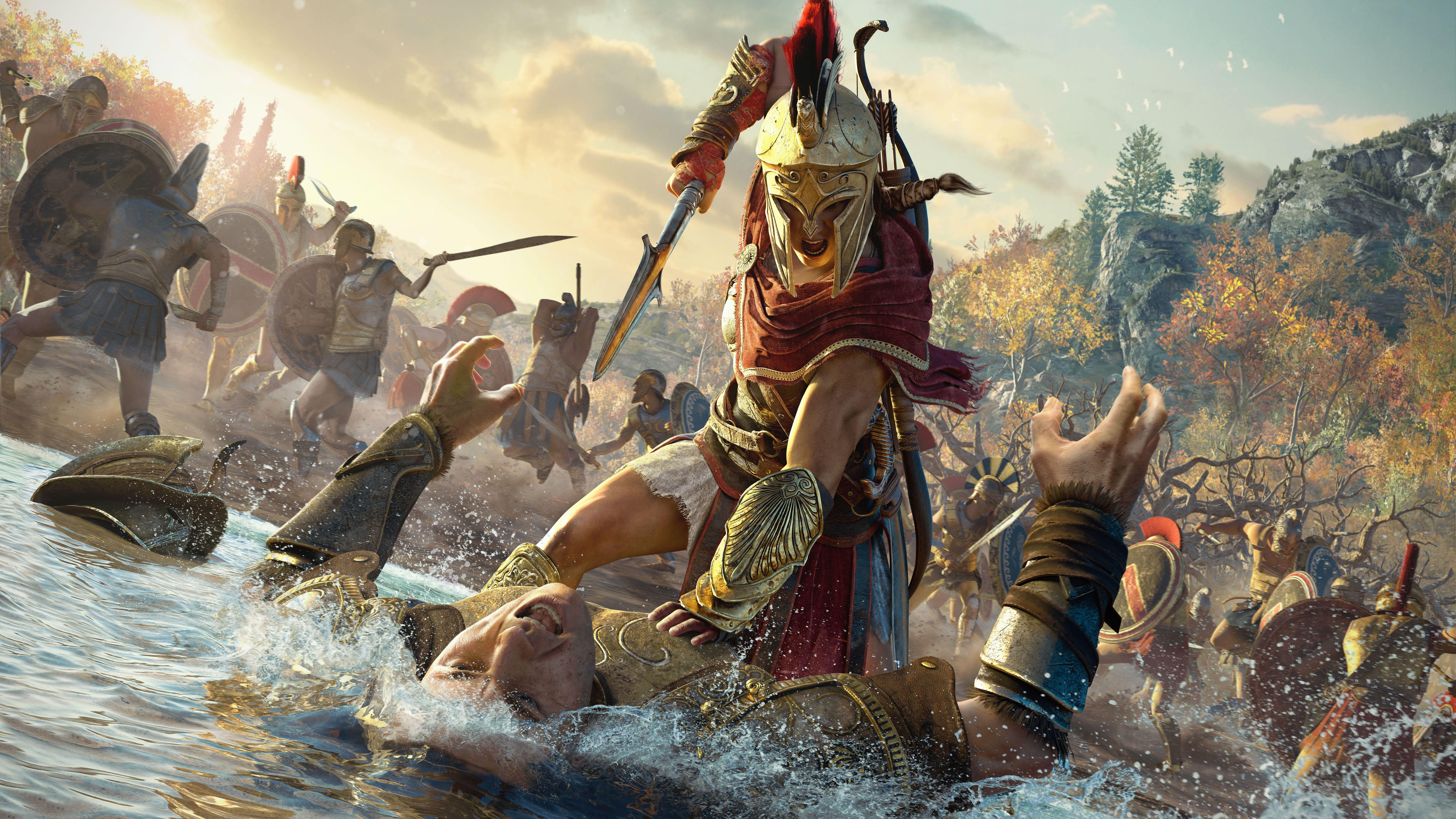 Kassandra Assassin's Creed Odyssey 4K 8K Wallpapers