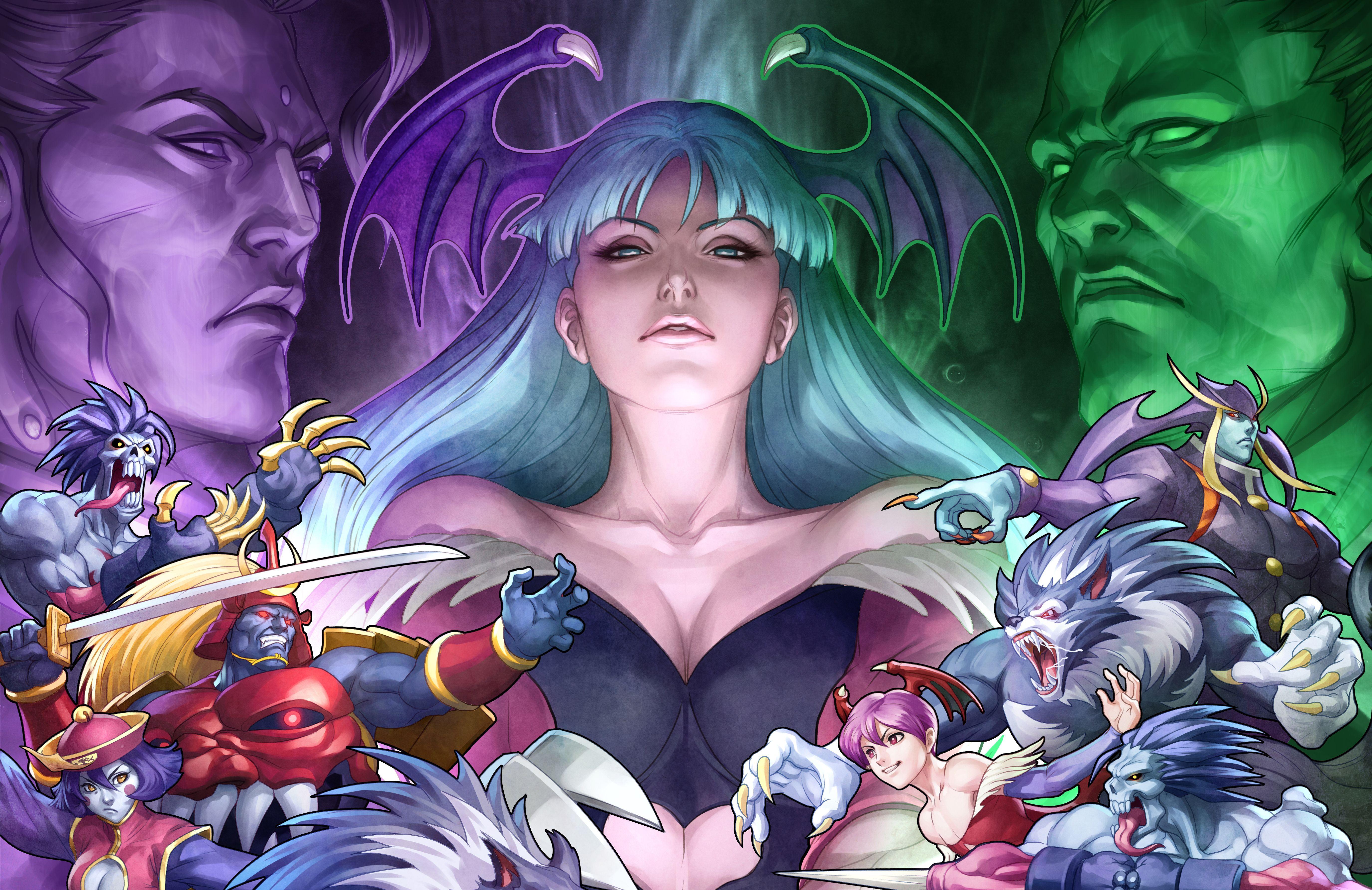 Darkstalkers HD Wallpaper and Background Image