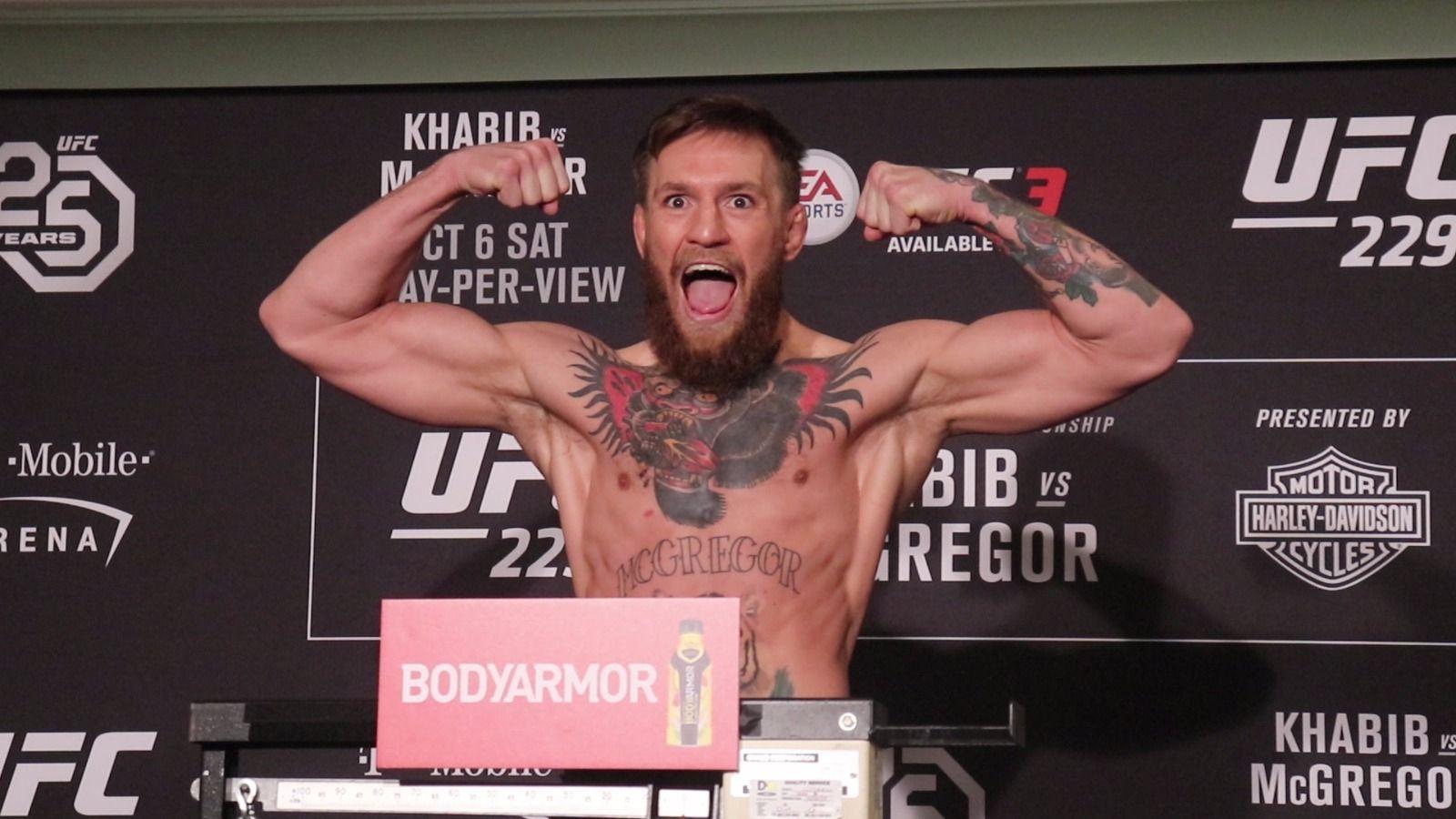 McGregor and Khabib on weight, UFC 229 main event is official