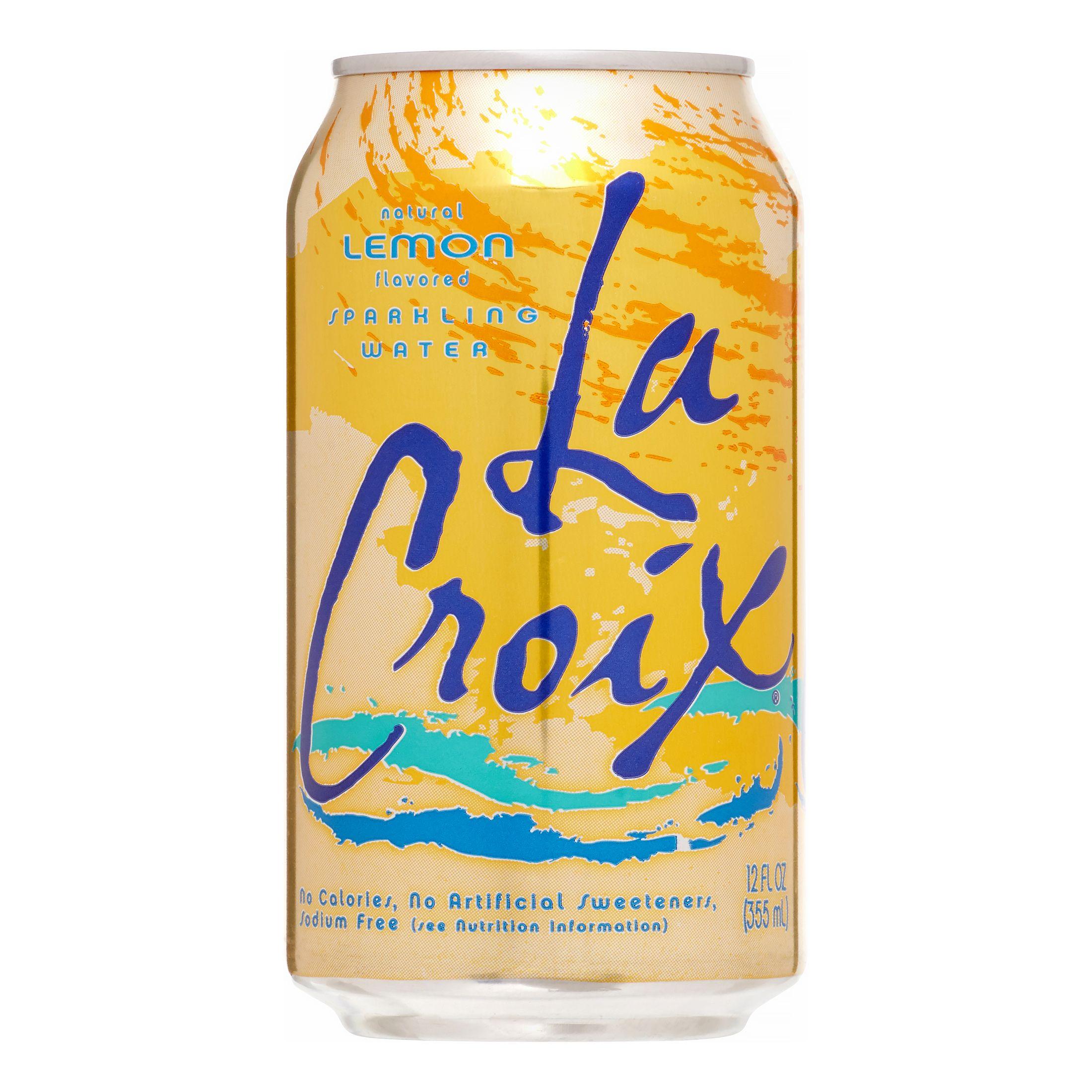 LaCroix Sparkling Water, Lemon, 12 Fl Oz, 8 Count