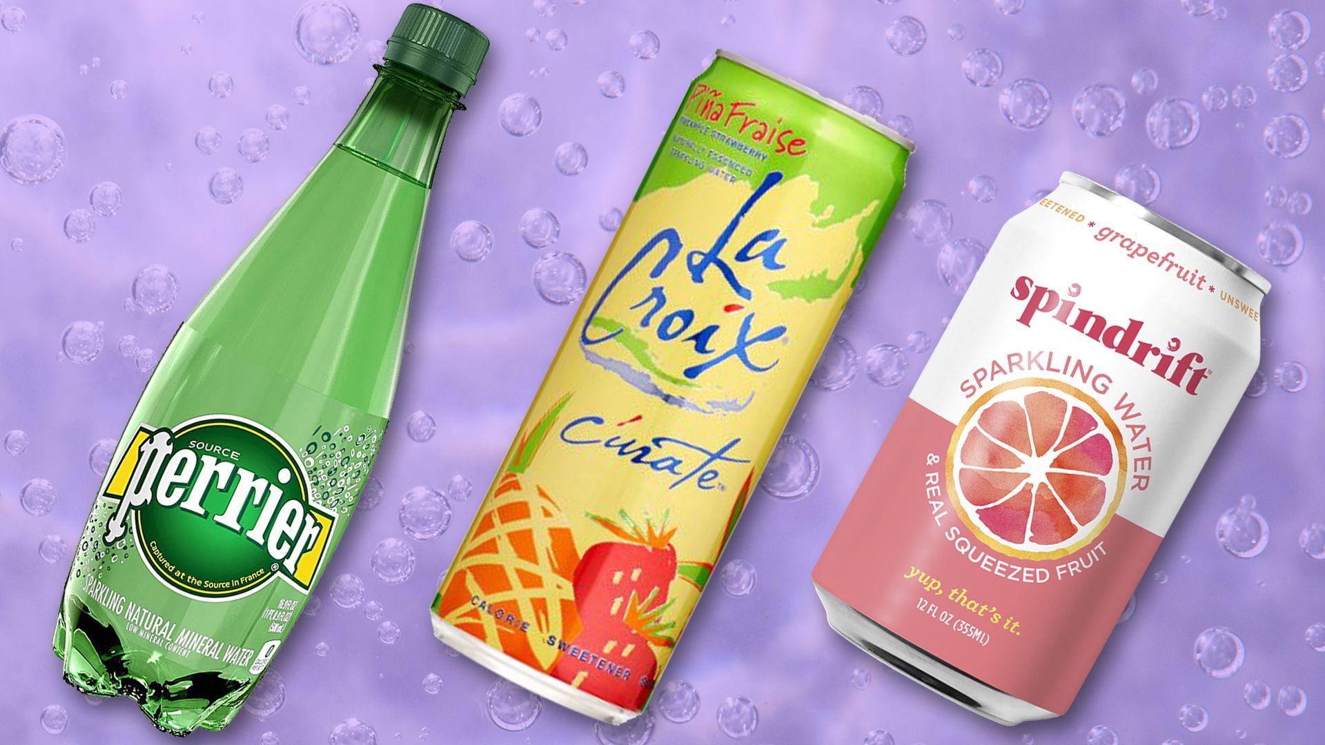 Difference between seltzer, sparkling water, club soda
